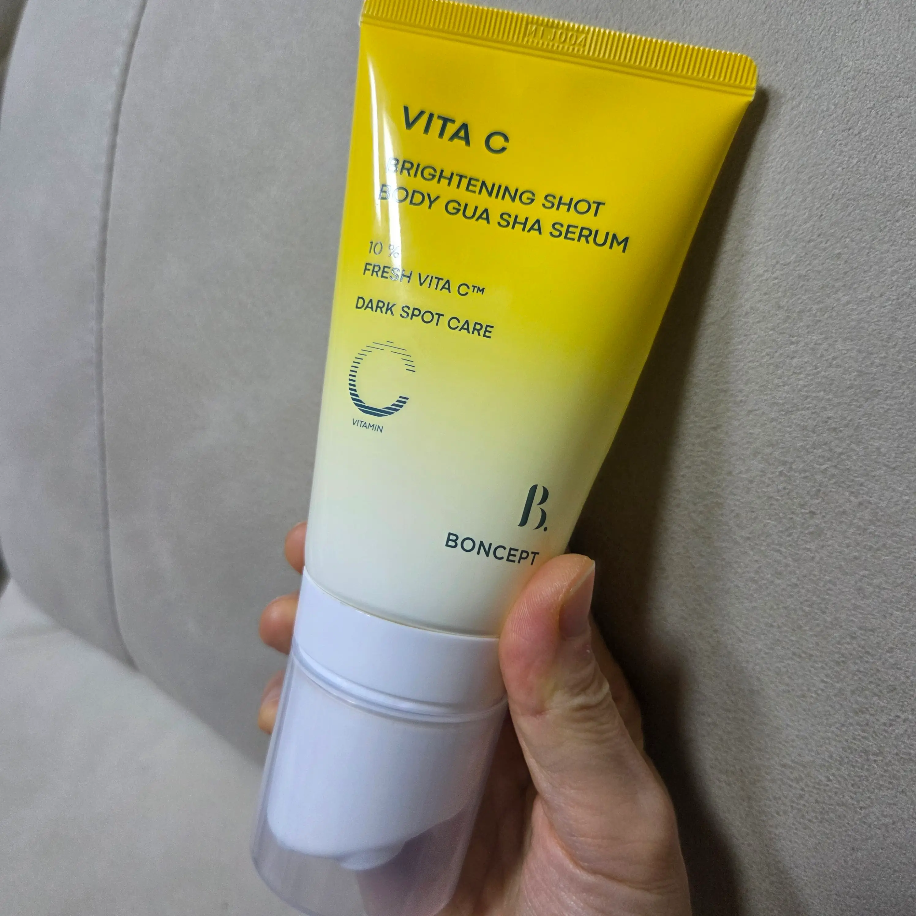 선택된 언니의파우치 리뷰 이미지 - [비타씨 미백샷 바디 괄사 세럼]