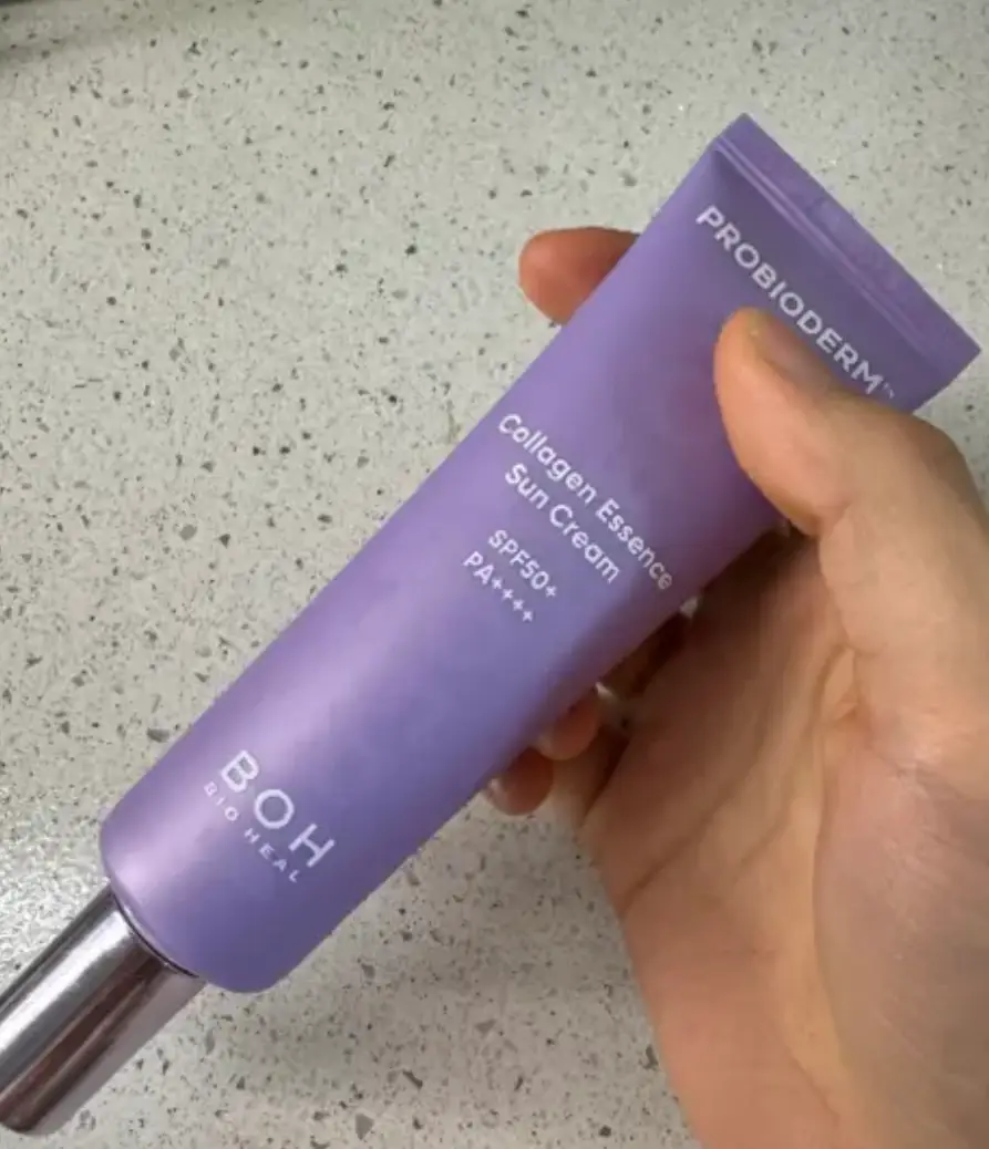 선택된 언니의파우치 리뷰 이미지 - [프로바이오덤 콜라겐 톤업 선크림]