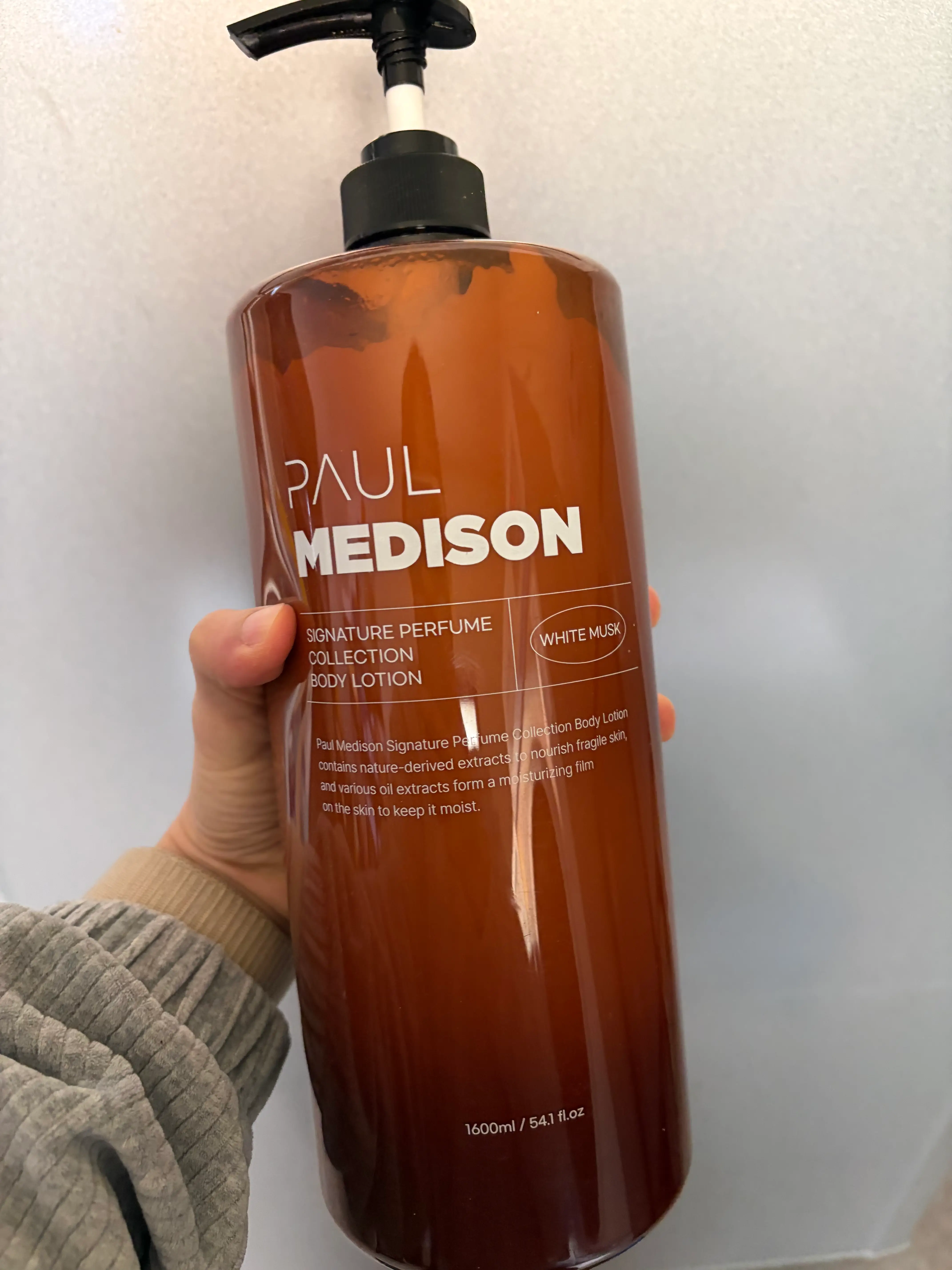 선택된 언니의파우치 리뷰 이미지 - [시그니처 퍼퓸 컬렉션 바디로션 [화이트머스크향]]