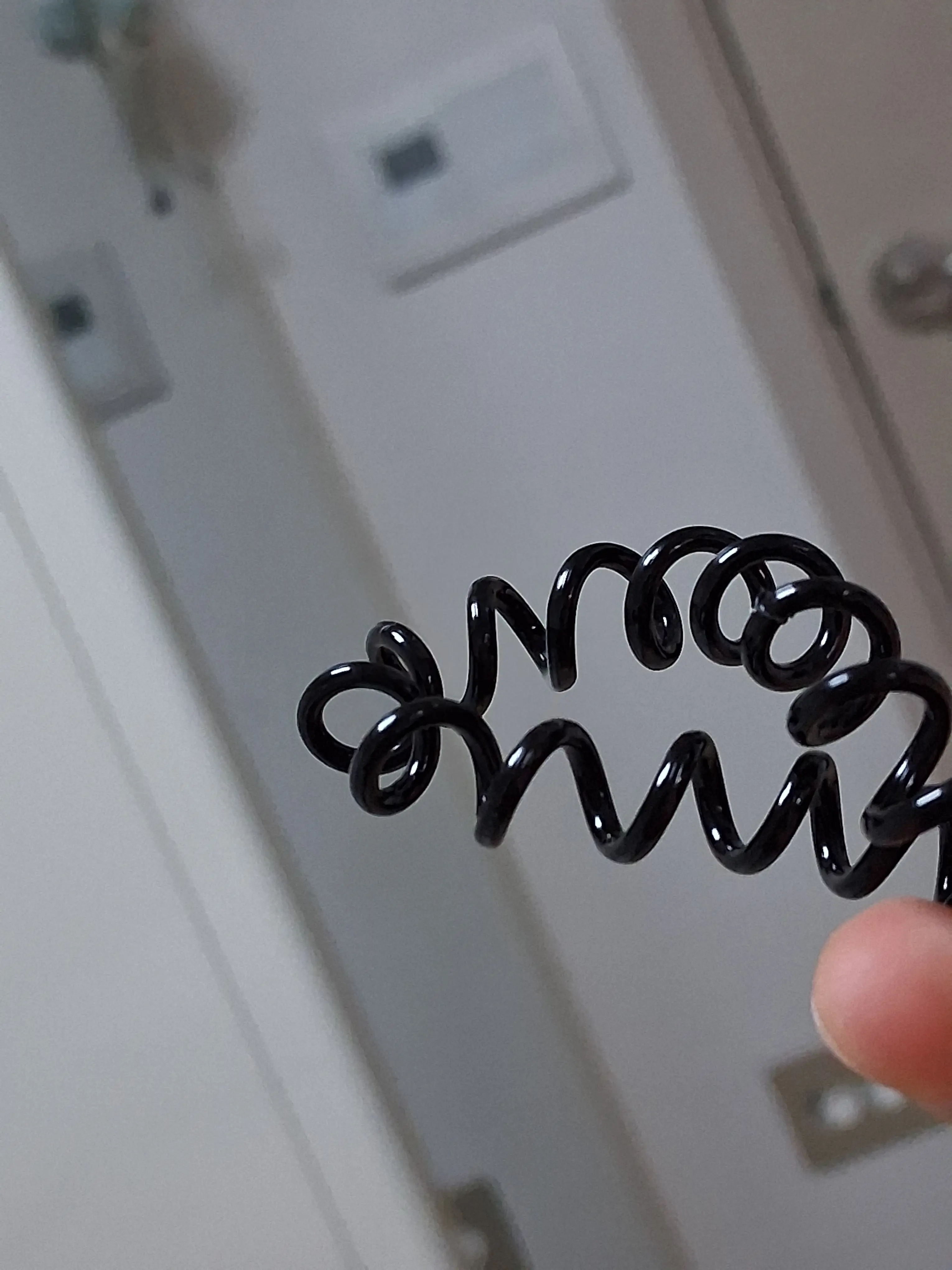 선택된 언니의파우치 리뷰 이미지 - [얇은 스프링 컬러 헤어고무줄]