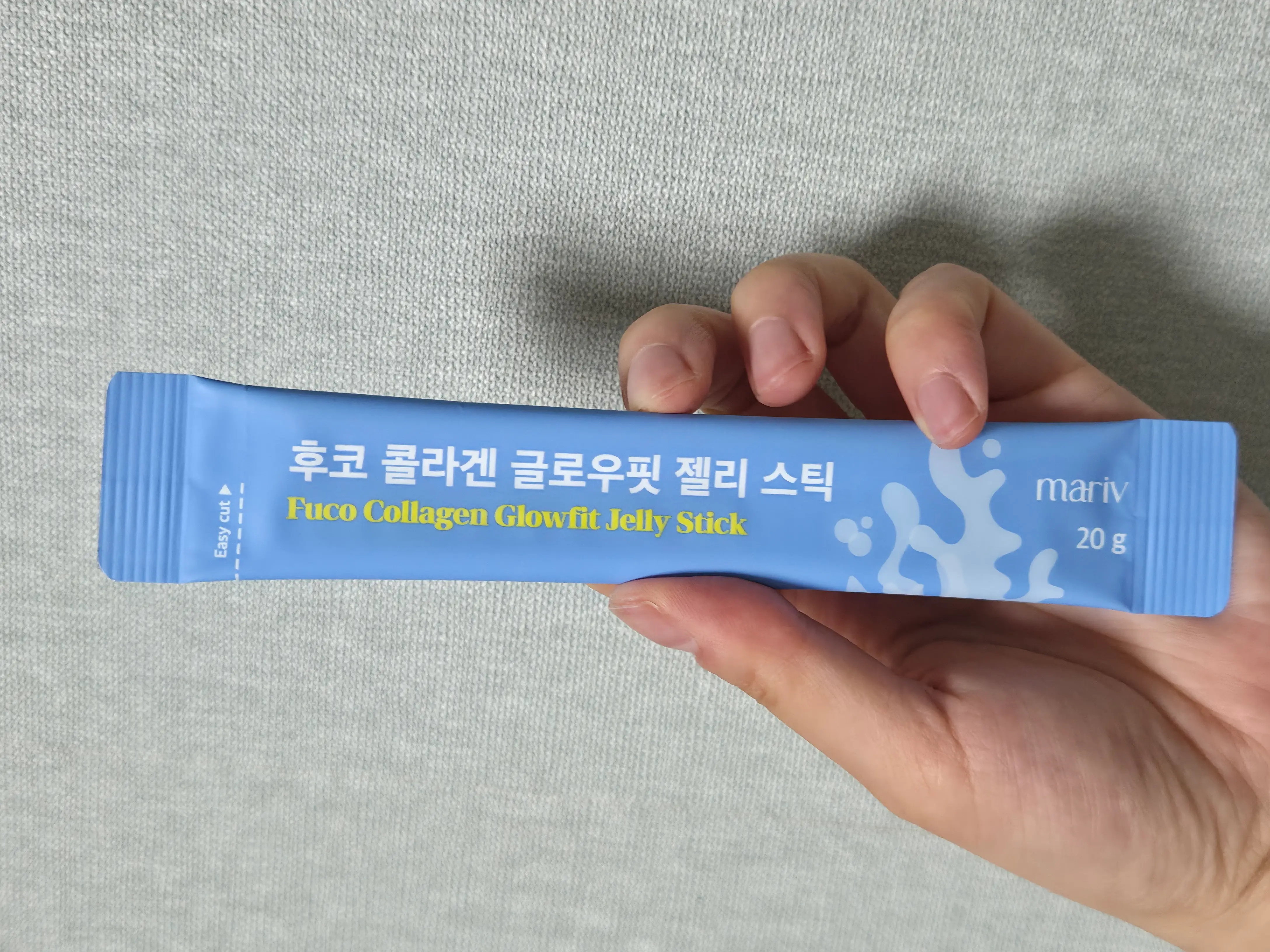 선택된 언니의파우치 리뷰 이미지 - [후코 콜라겐 글로우핏 젤리 스틱]