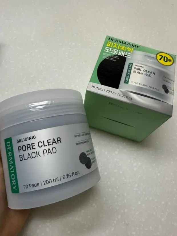 선택된 언니의파우치 리뷰 이미지 - [살리시닉 포어 클리어 블랙 패드]