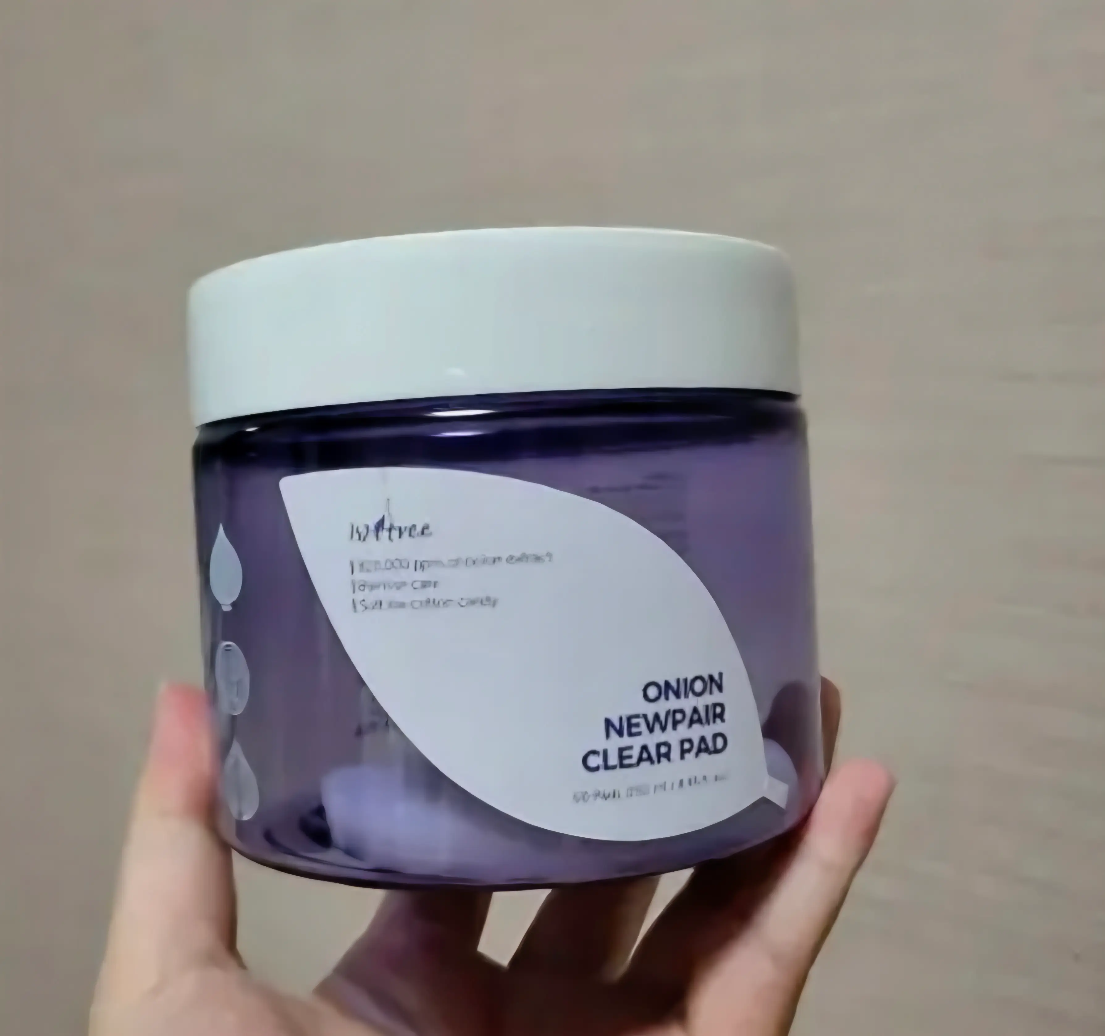 선택된 언니의파우치 리뷰 이미지 - [어니언 뉴페어 클리어 패드]