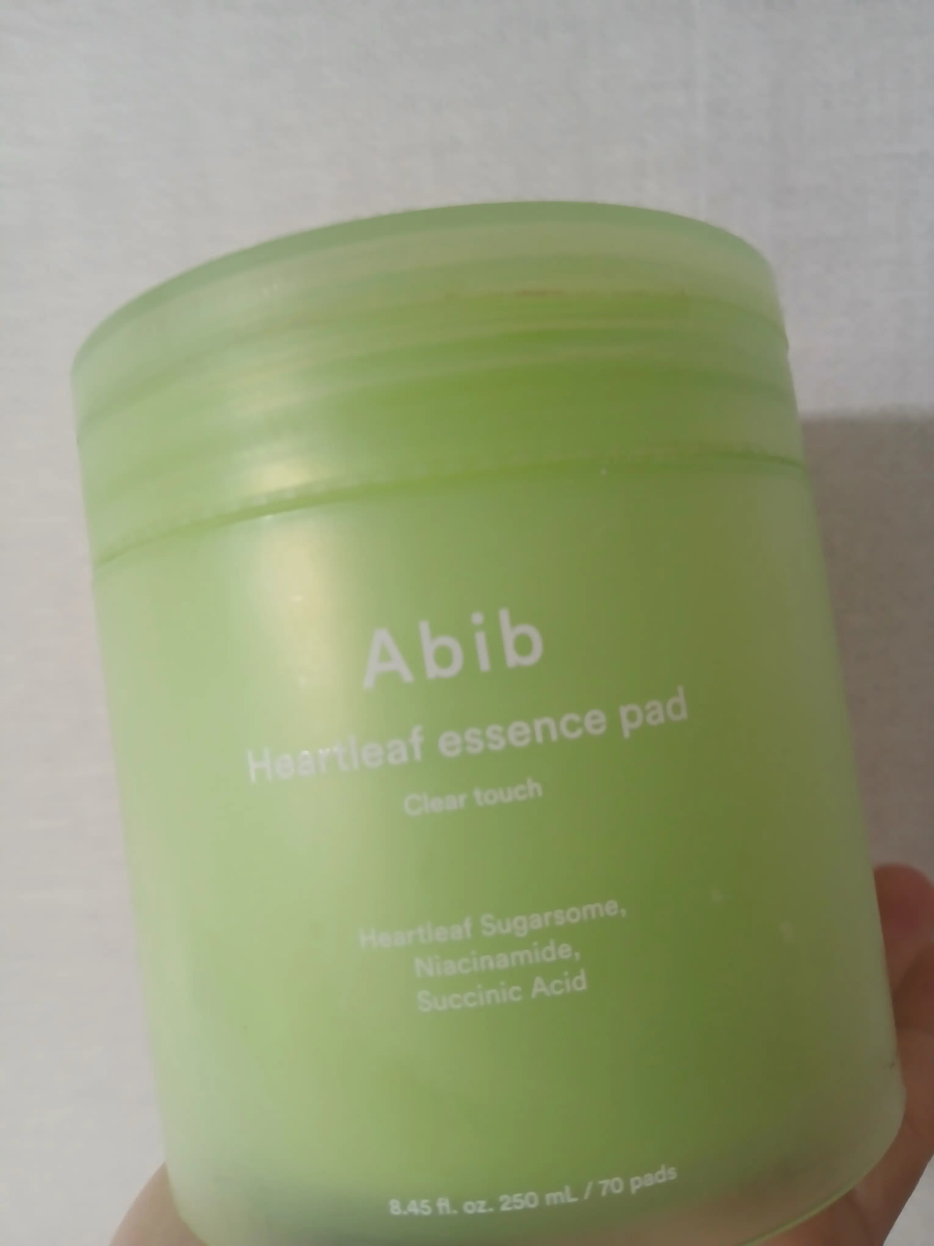 선택된 언니의파우치 리뷰 이미지 - [어성초 흔적 에센스 패드 클리어터치]