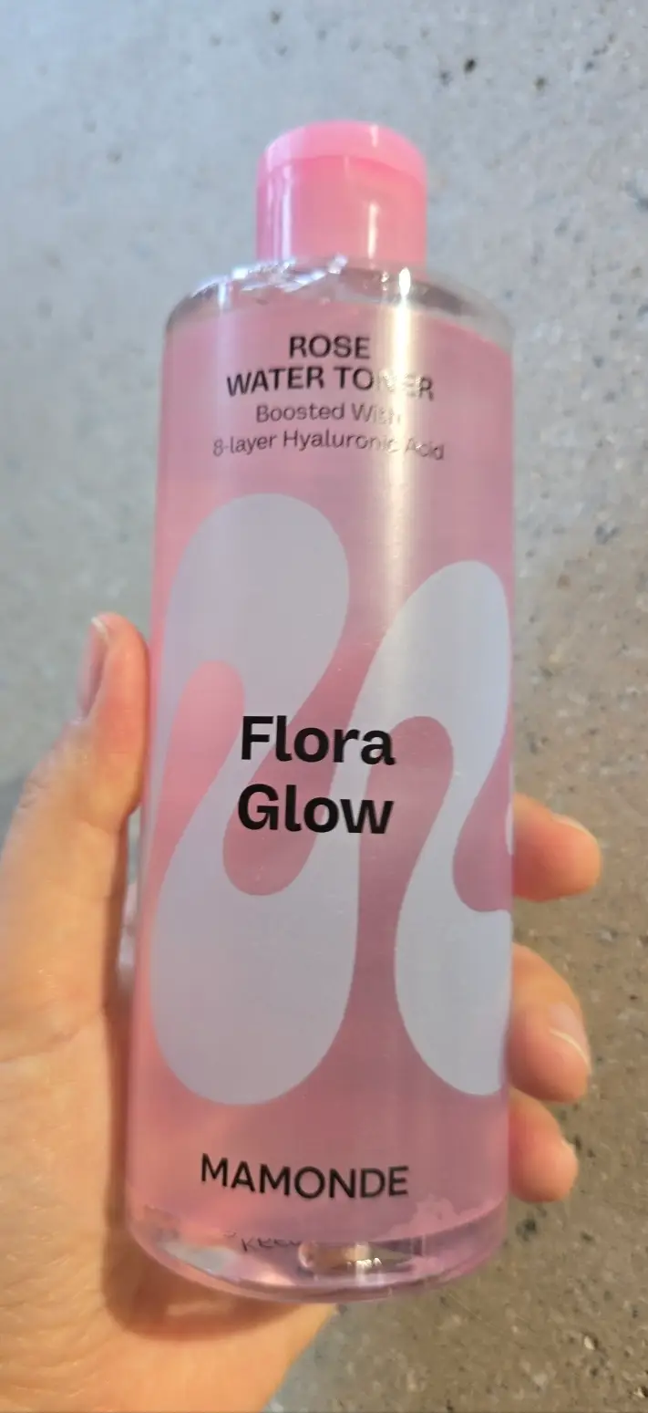 선택된 언니의파우치 리뷰 이미지 - [플로라 글로우 로즈 워터 토너]