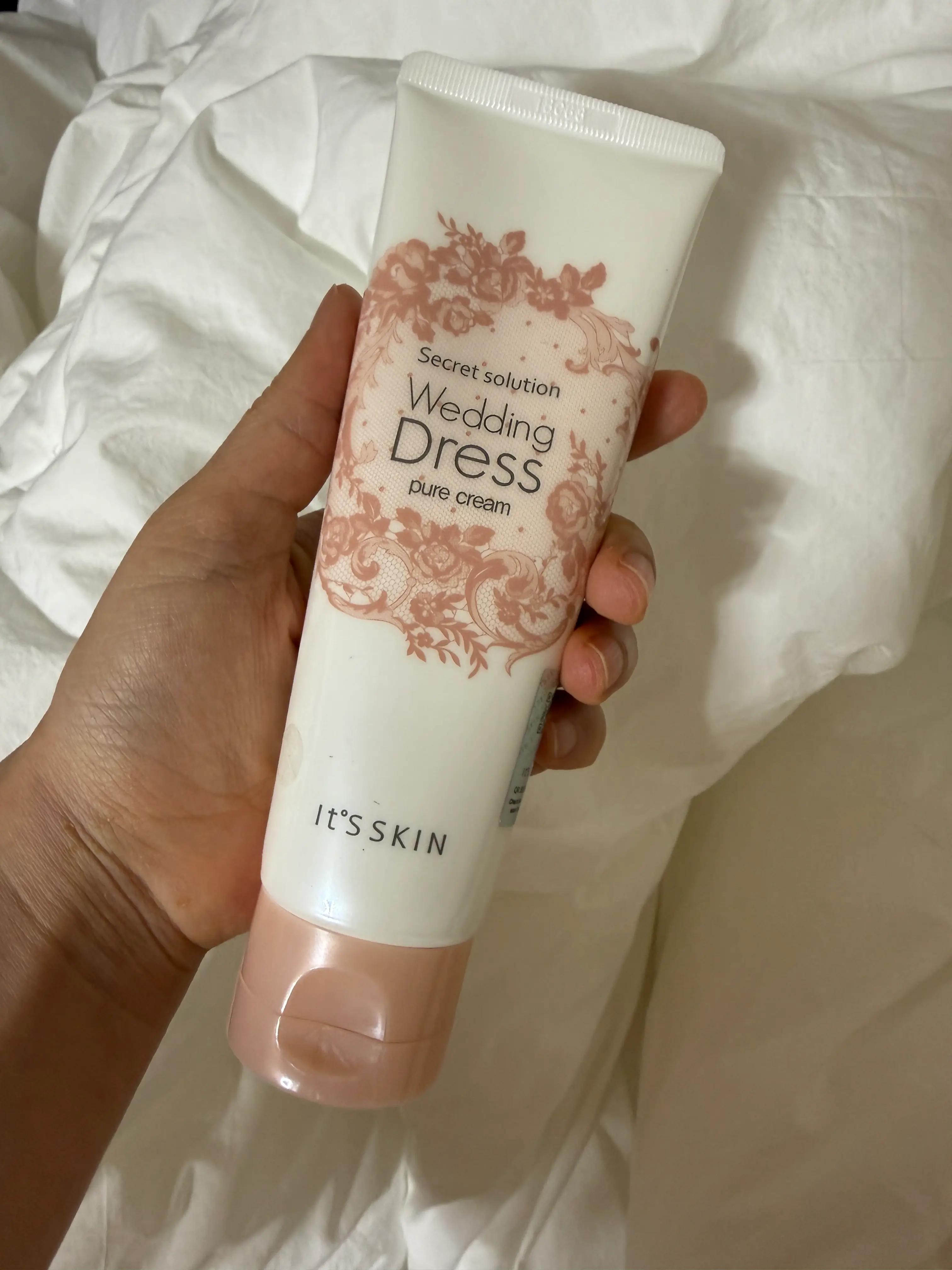 선택된 언니의파우치 리뷰 이미지 - [시크릿 솔루션 웨딩 드레스 퓨어 크림]