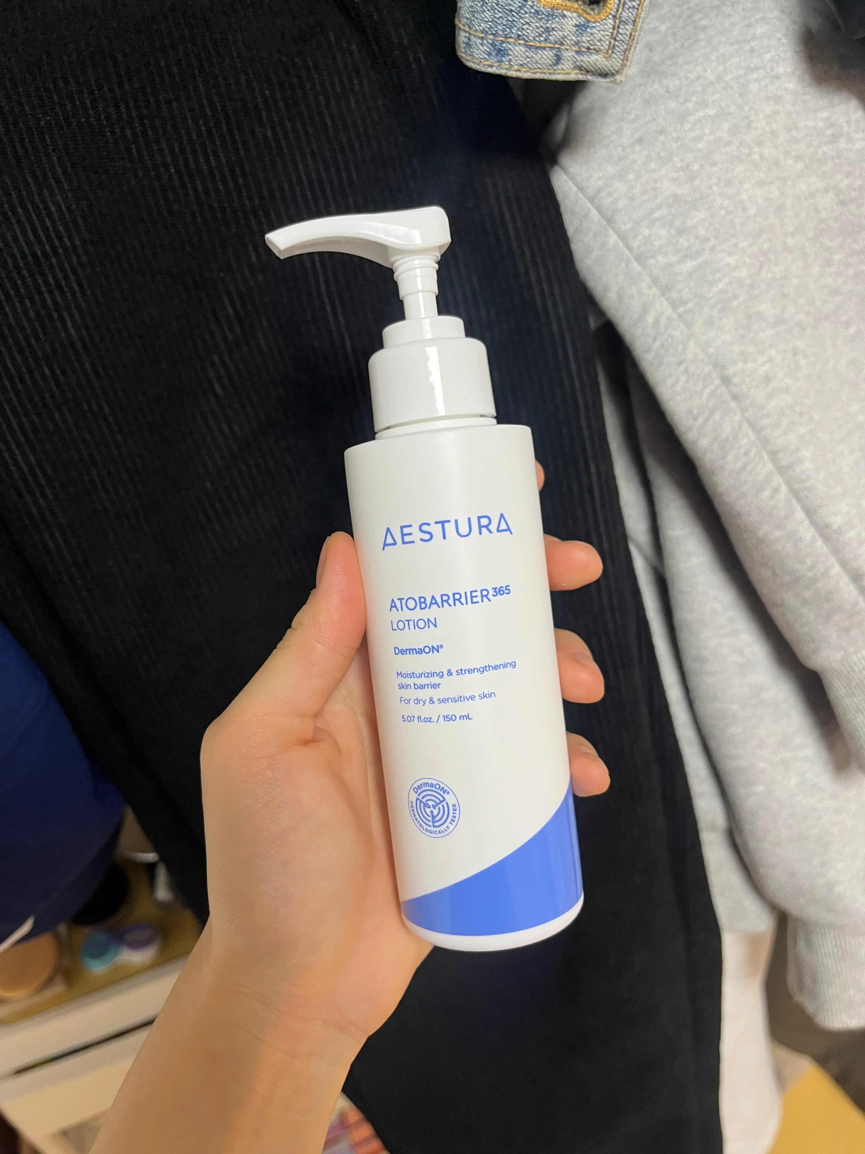 선택된 언니의파우치 리뷰 이미지 - [아토베리어365 로션]