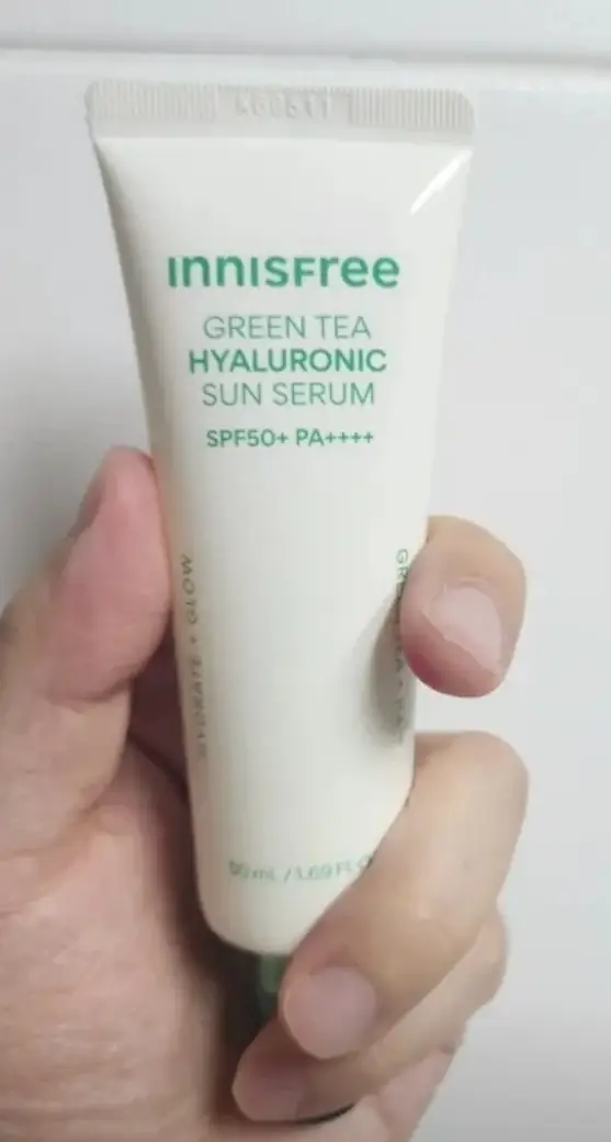 선택된 언니의파우치 리뷰 이미지 - [그린티 히알루론산 진정 수분 선세럼]