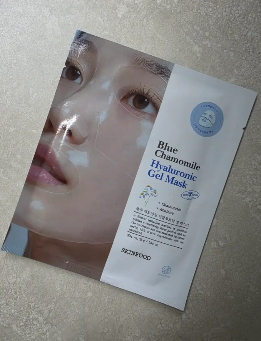 선택된 언니의파우치 리뷰 이미지 - [블루 캐모마일 히알루로닉 겔 마스크]
