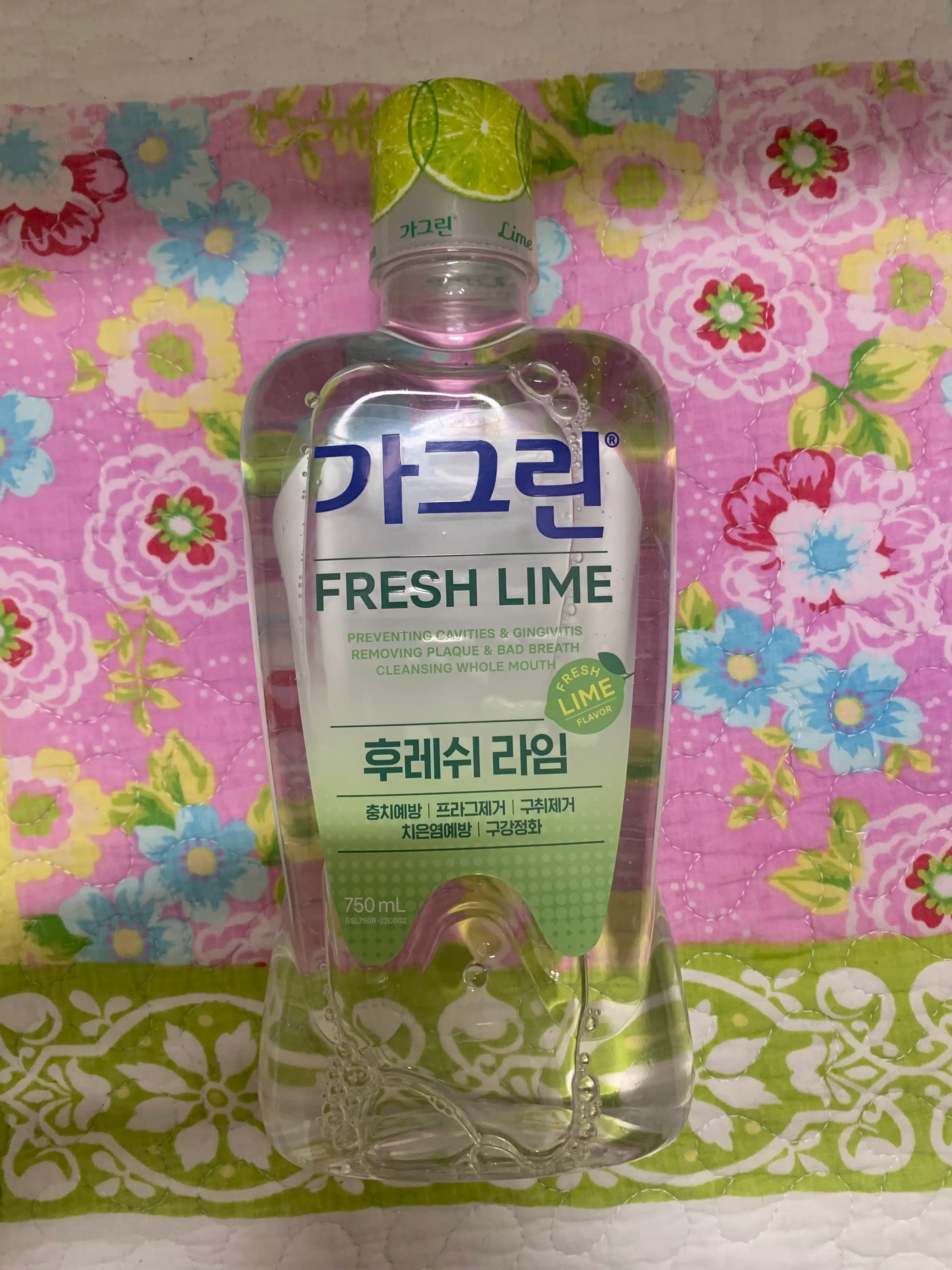 선택된 언니의파우치 리뷰 이미지 - [후레쉬 라임 구강청결제]