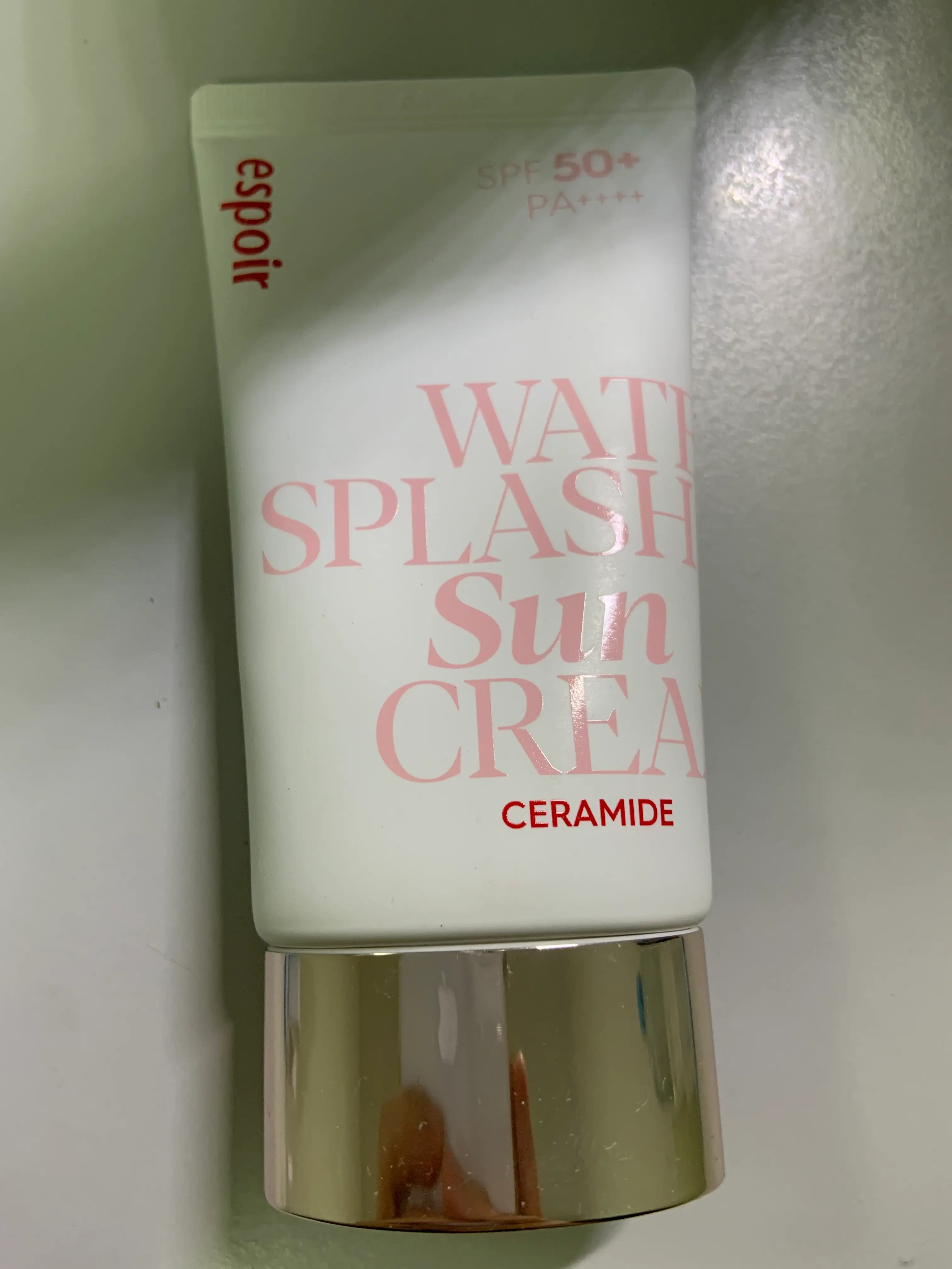 선택된 언니의파우치 리뷰 이미지 - [워터 스플래쉬 선크림 세라마이드]