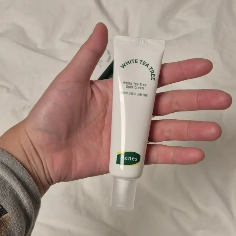 선택된 언니의파우치 리뷰 이미지 - [화이트 티트리 스팟 크림]