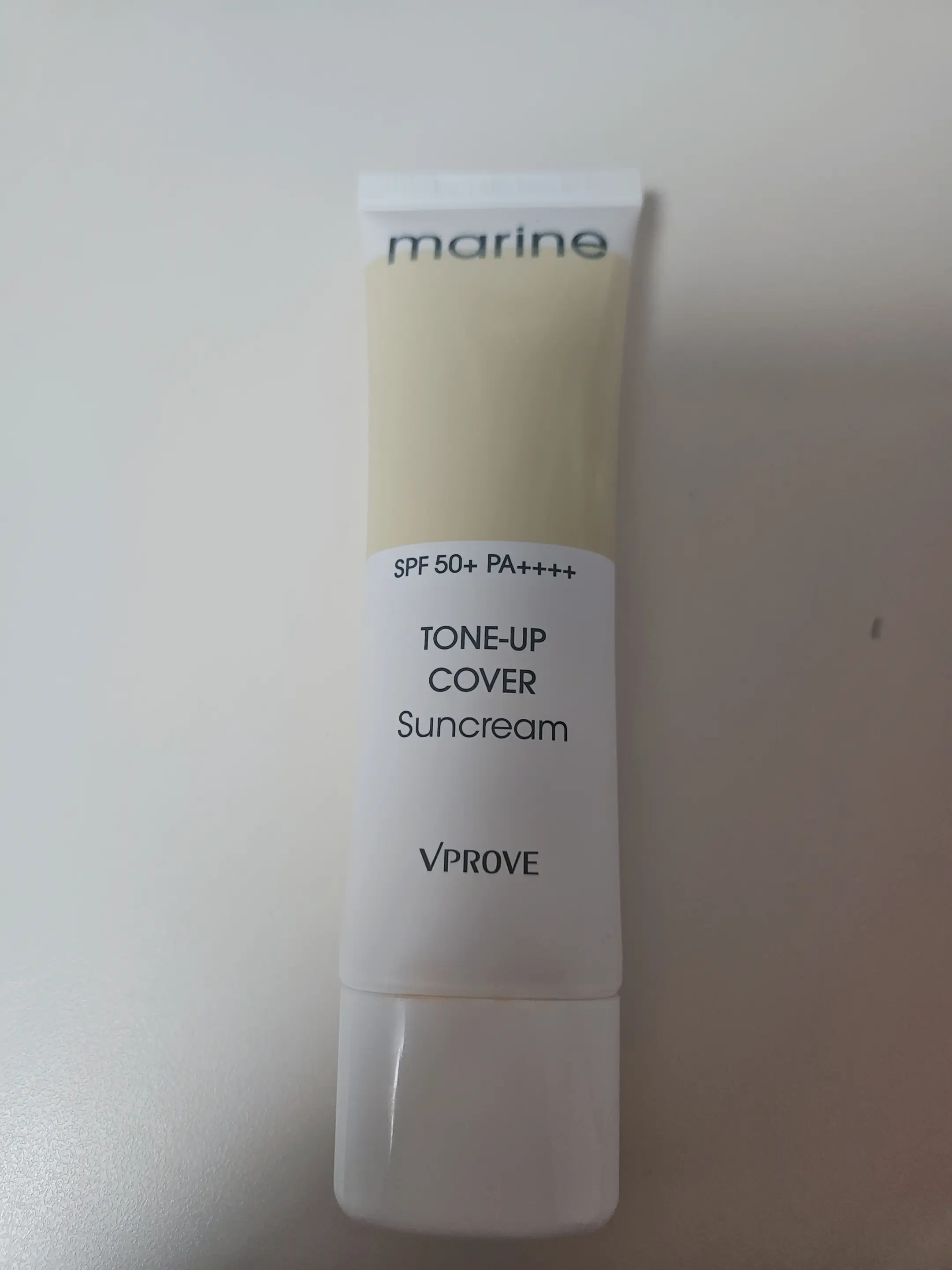 선택된 언니의파우치 리뷰 이미지 - [마린 톤업 커버 선크림]