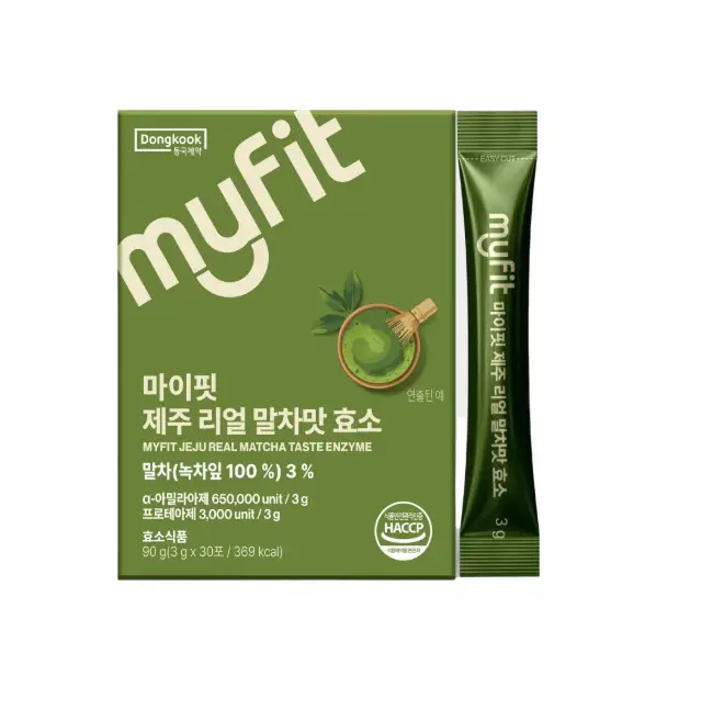 마이핏 제주 리얼 말차맛 효소