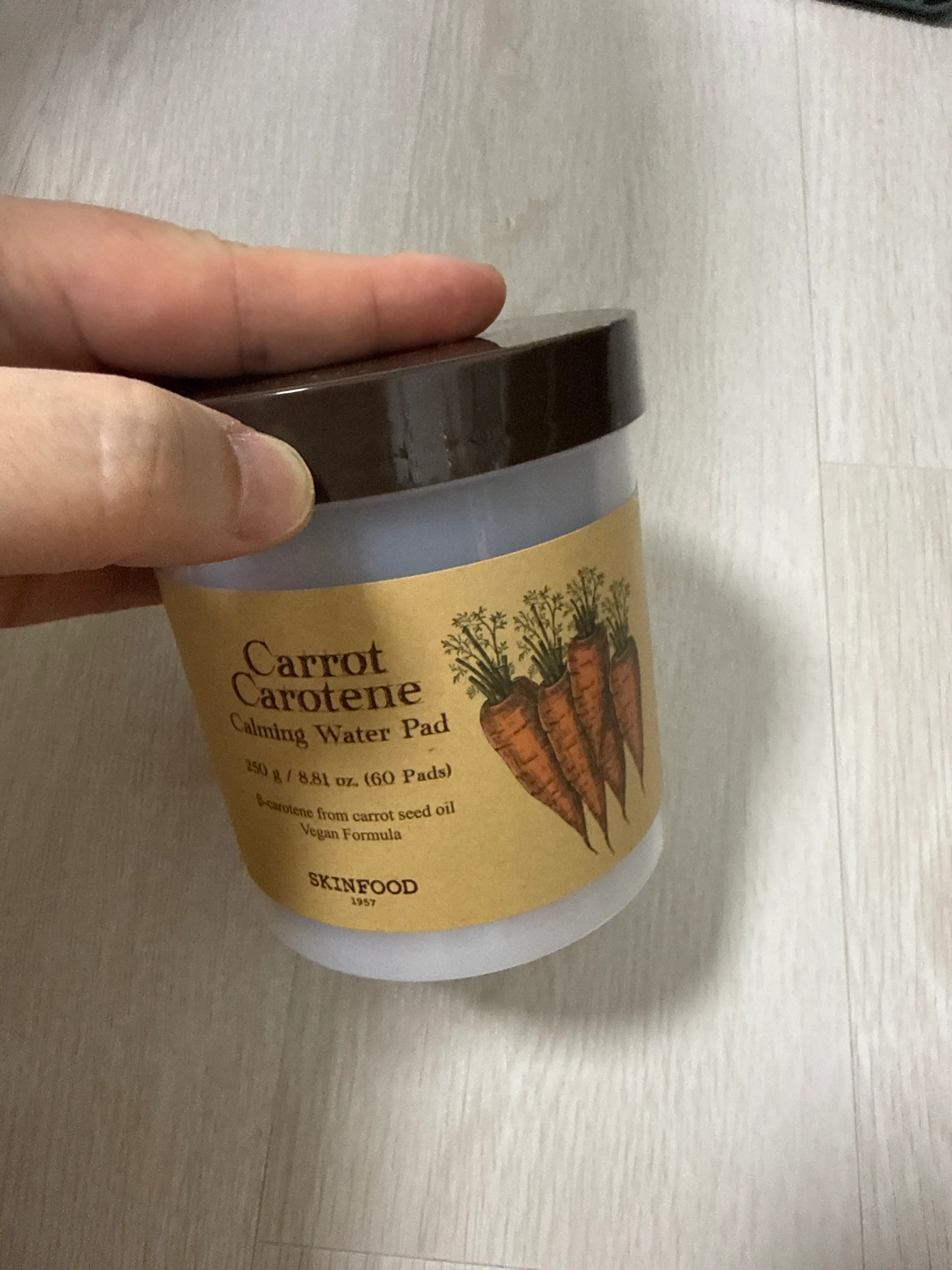 선택된 언니의파우치 리뷰 이미지 - [캐롯 카로틴 카밍 워터 패드]