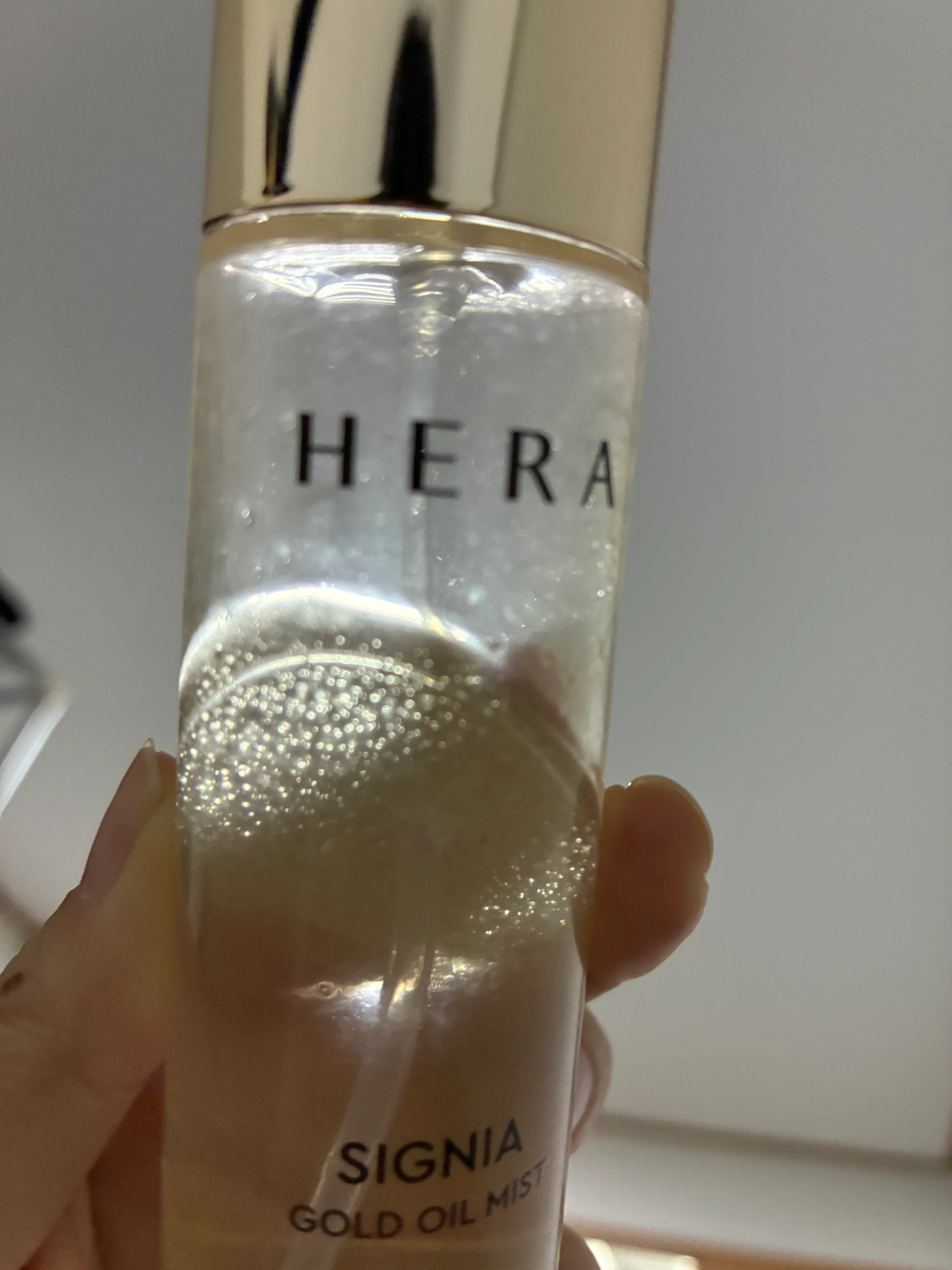 선택된 언니의파우치 리뷰 이미지 - [시그니아 골드 오일 미스트]