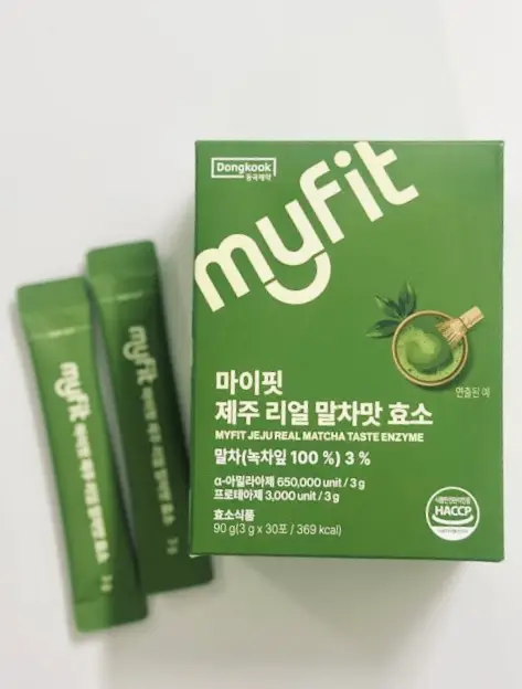 선택된 언니의파우치 리뷰 이미지 - [마이핏 제주 리얼 말차맛 효소]