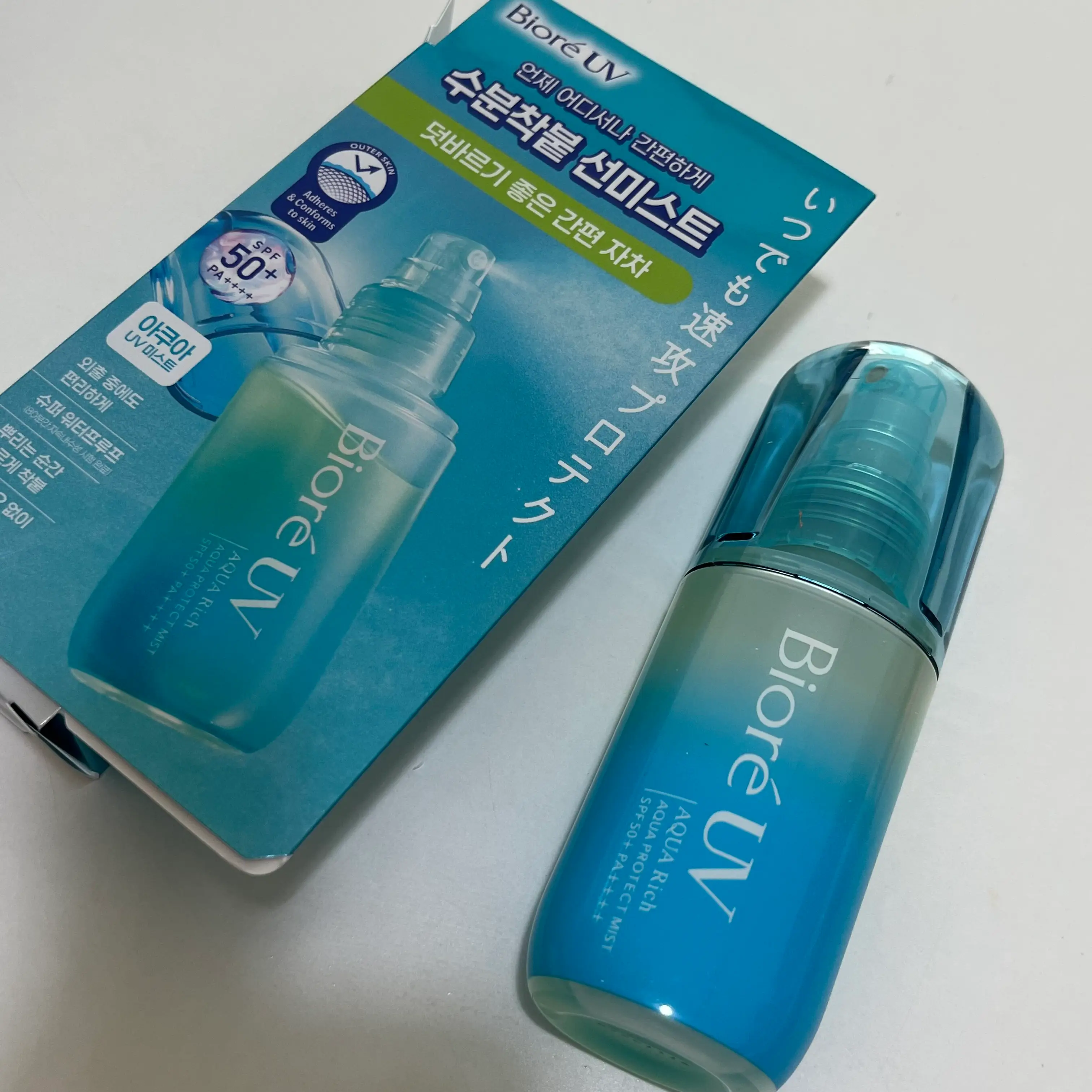 선택된 언니의파우치 리뷰 이미지 - [UV 아쿠아 리치 선미스트]