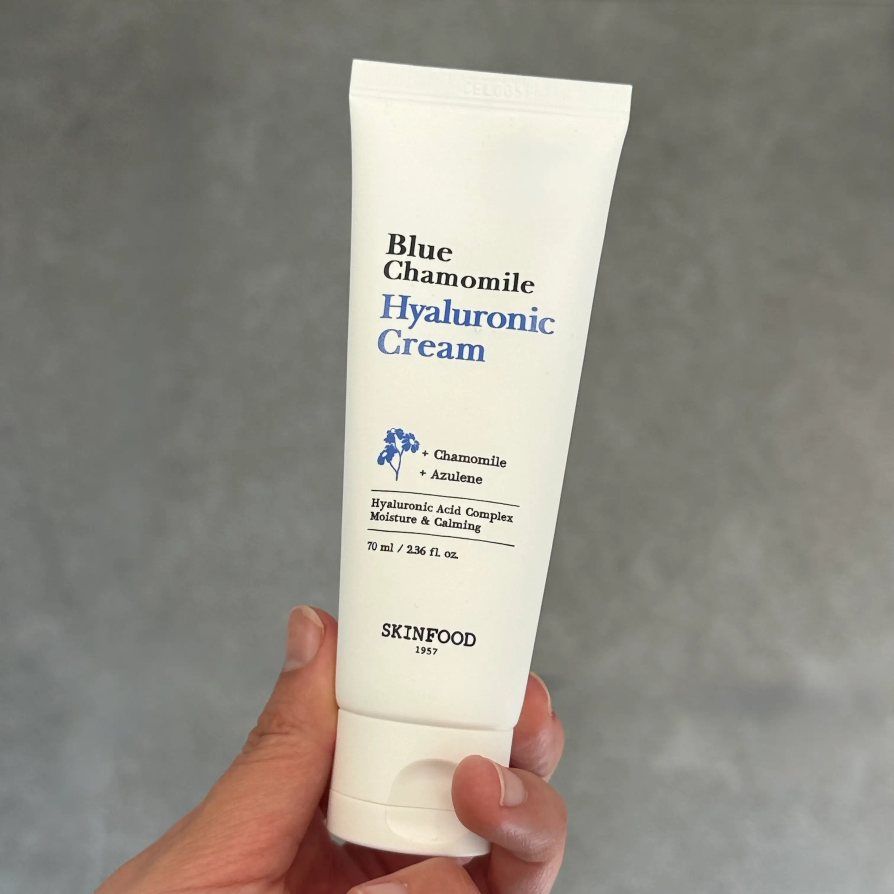 선택된 언니의파우치 리뷰 이미지 - [블루 캐모마일 히알루로닉 수분 크림]