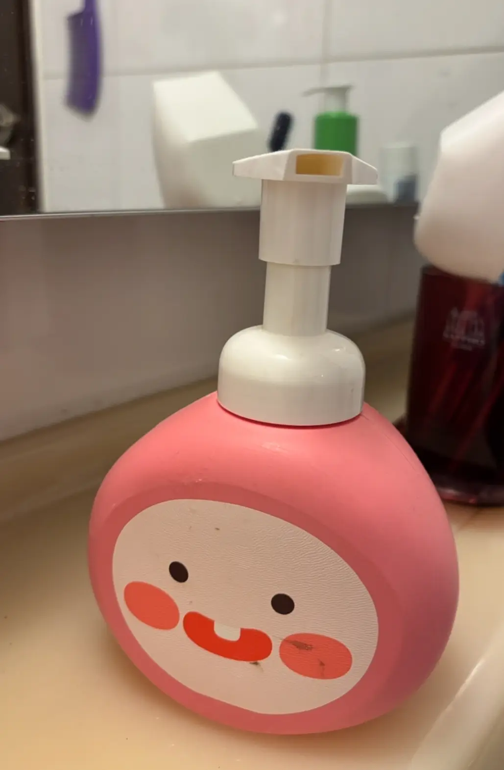 선택된 언니의파우치 리뷰 이미지 - [세꼼마 향균 버블 핸드워시 [리틀 어피치]]