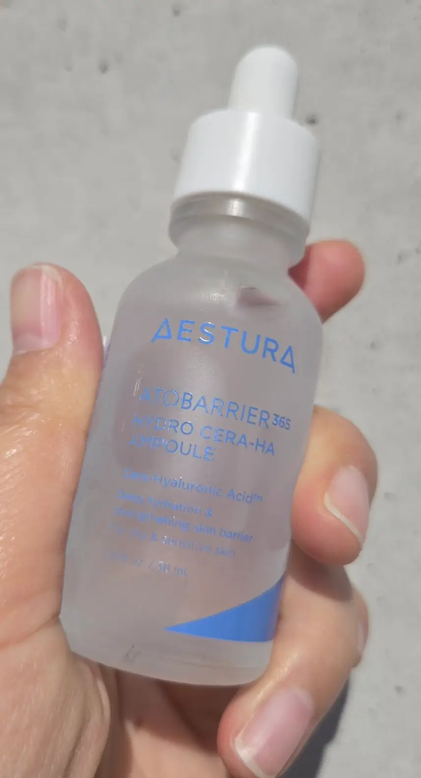 선택된 언니의파우치 리뷰 이미지 - [아토베리어365 세라 히알 속수분 앰플]