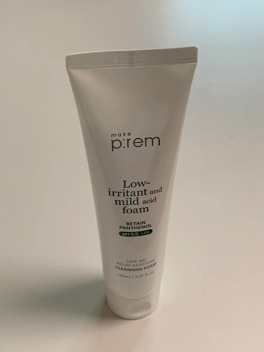 선택된 언니의파우치 리뷰 이미지 - [세이프 미 릴리프 모이스처 클렌징 폼]