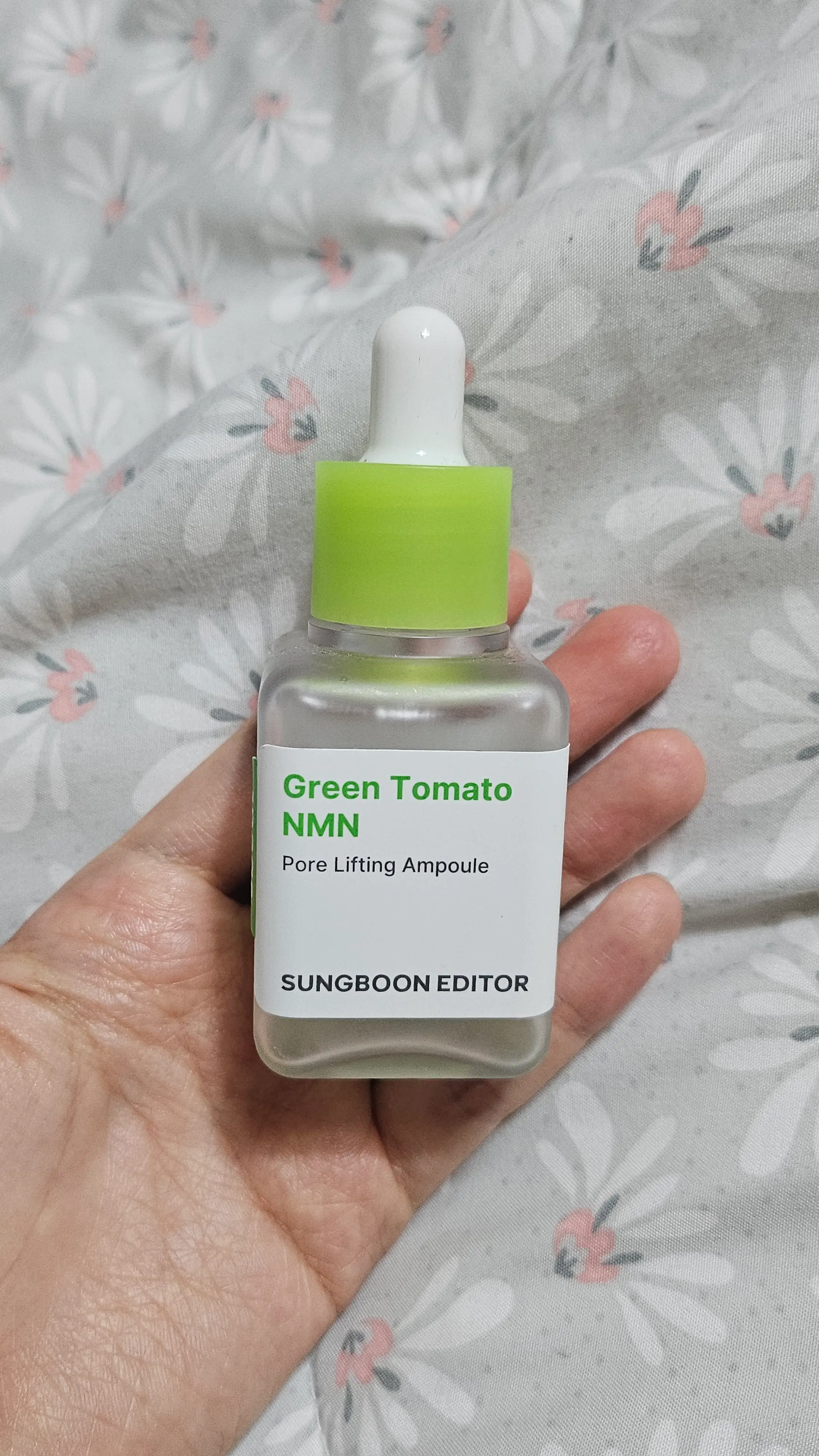 선택된 언니의파우치 리뷰 이미지 - [그린토마토 NMN 포어 리프팅 앰플]
