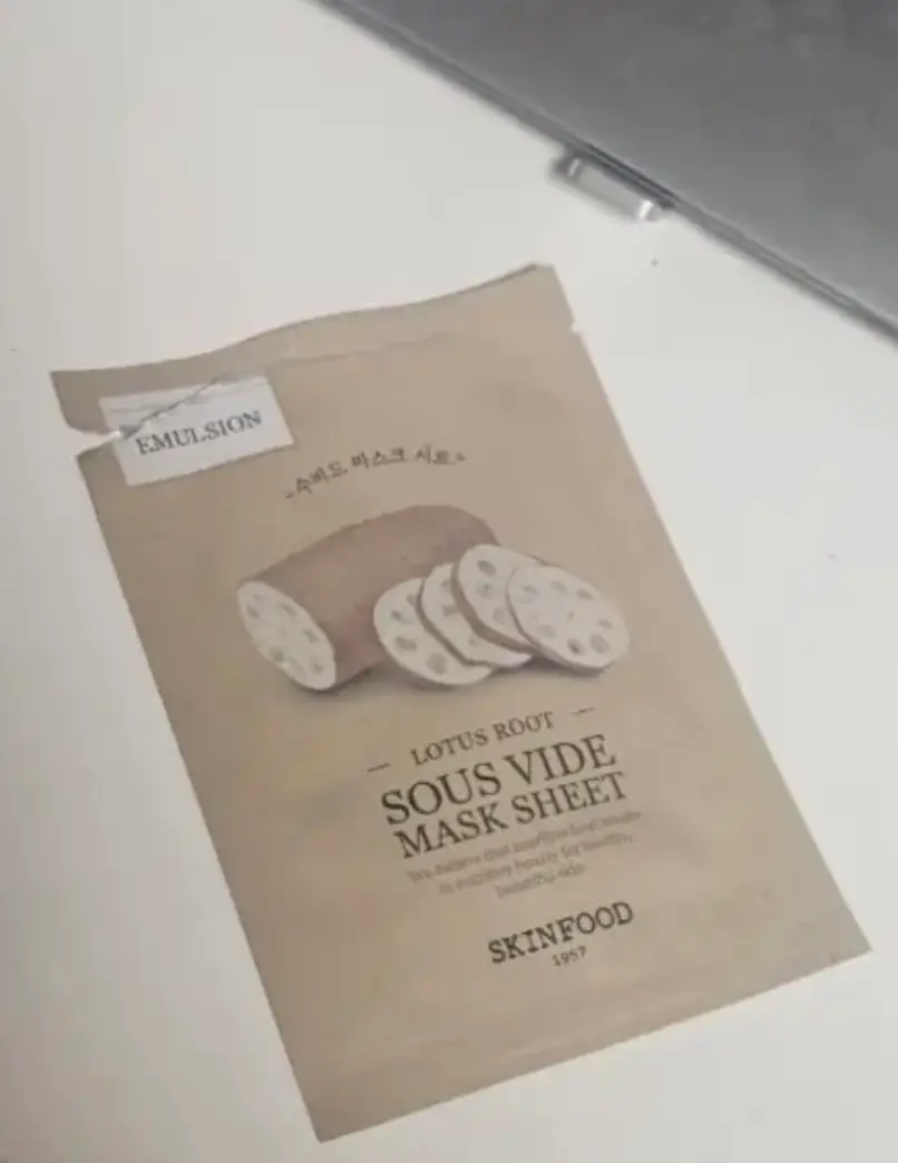 선택된 언니의파우치 리뷰 이미지 - [연근 수비드 마스크]