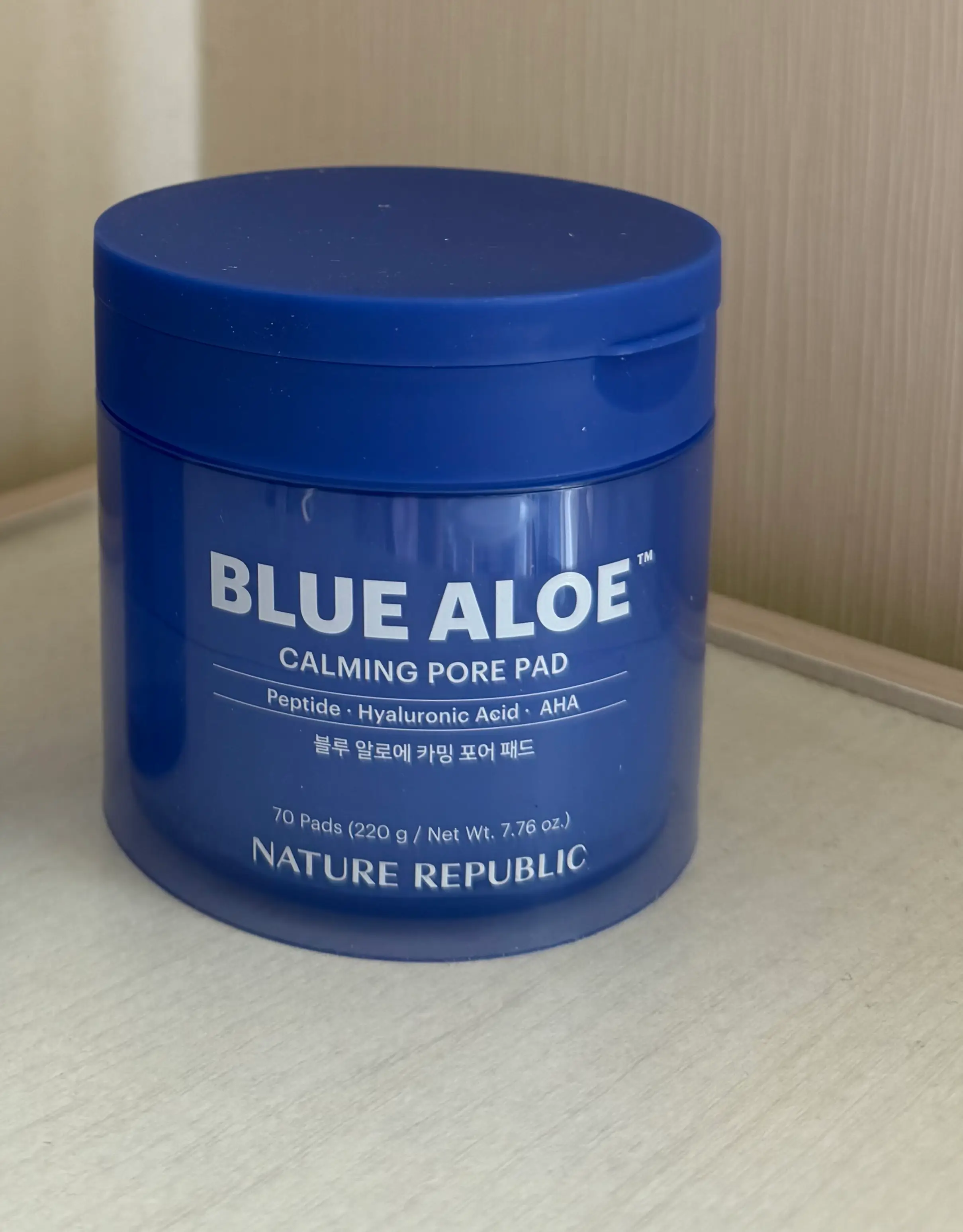 선택된 언니의파우치 리뷰 이미지 - [블루알로에 카밍 포어 패드]