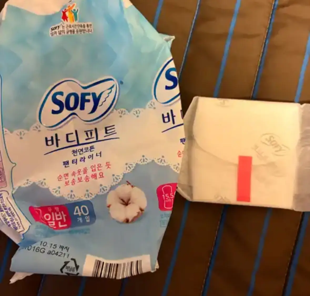 선택된 언니의파우치 리뷰 이미지 - [바디피트 천연코튼 팬티라이너 무향 일반]