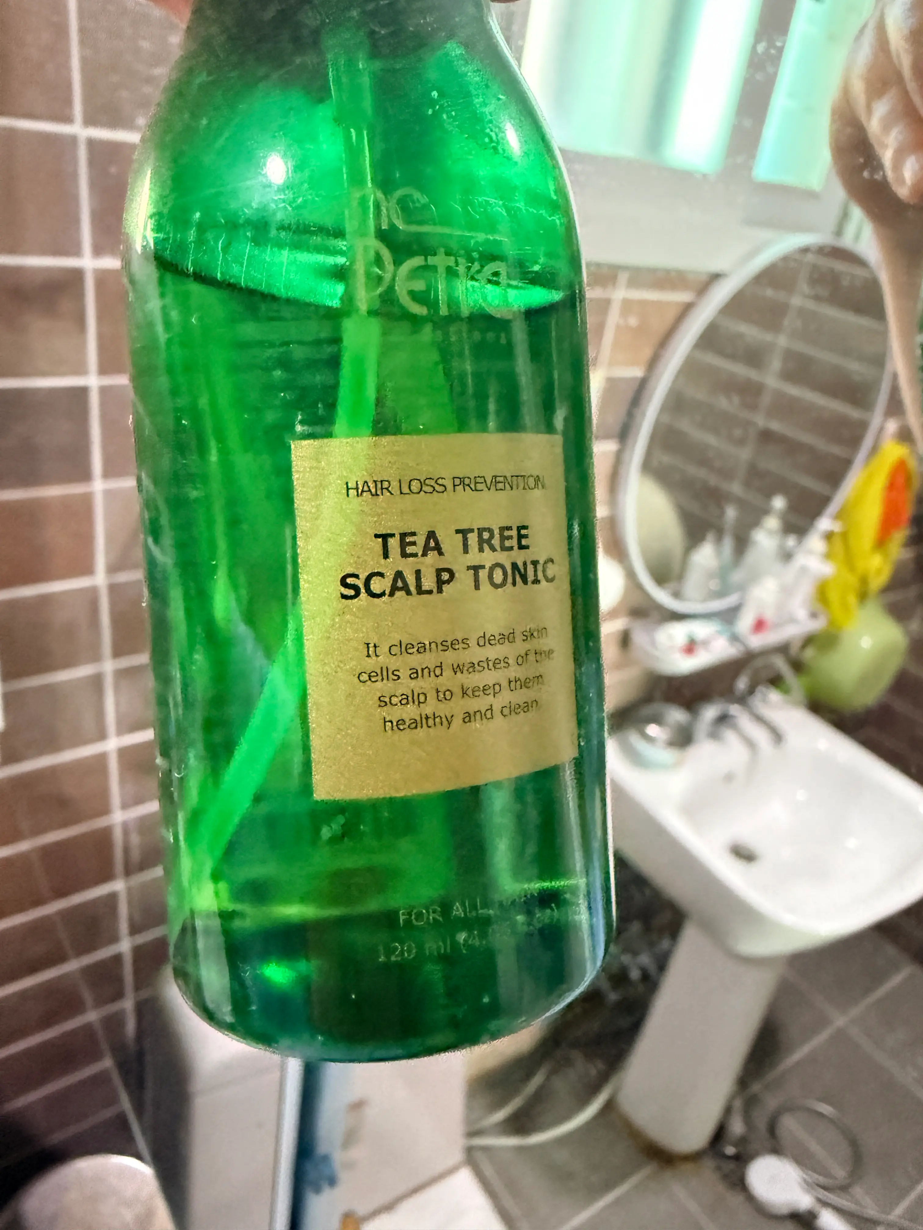 선택된 언니의파우치 리뷰 이미지 - [티트리 스켈프 토닉]