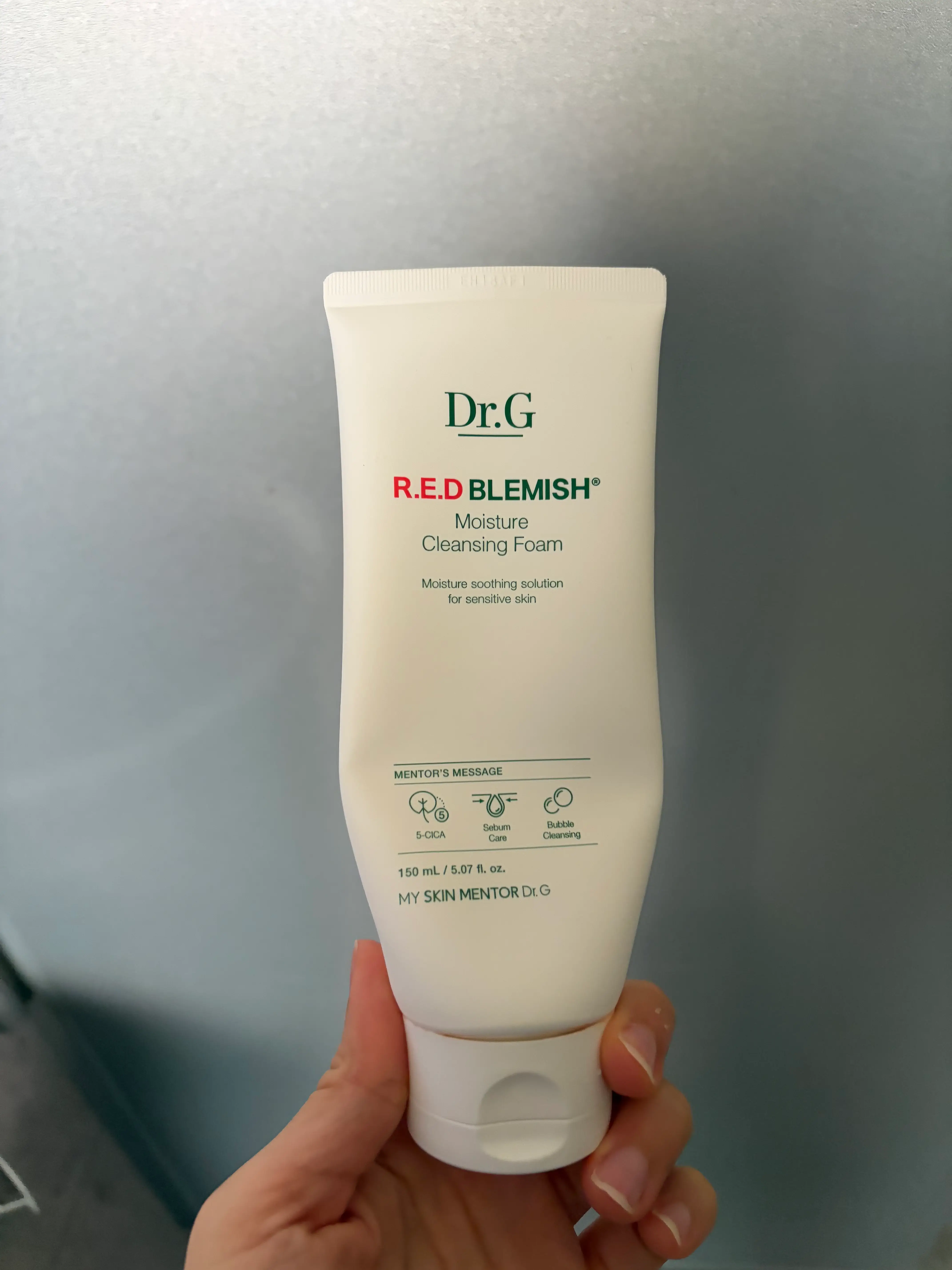 선택된 언니의파우치 리뷰 이미지 - [레드 블레미쉬 모이스처 클렌징 폼]