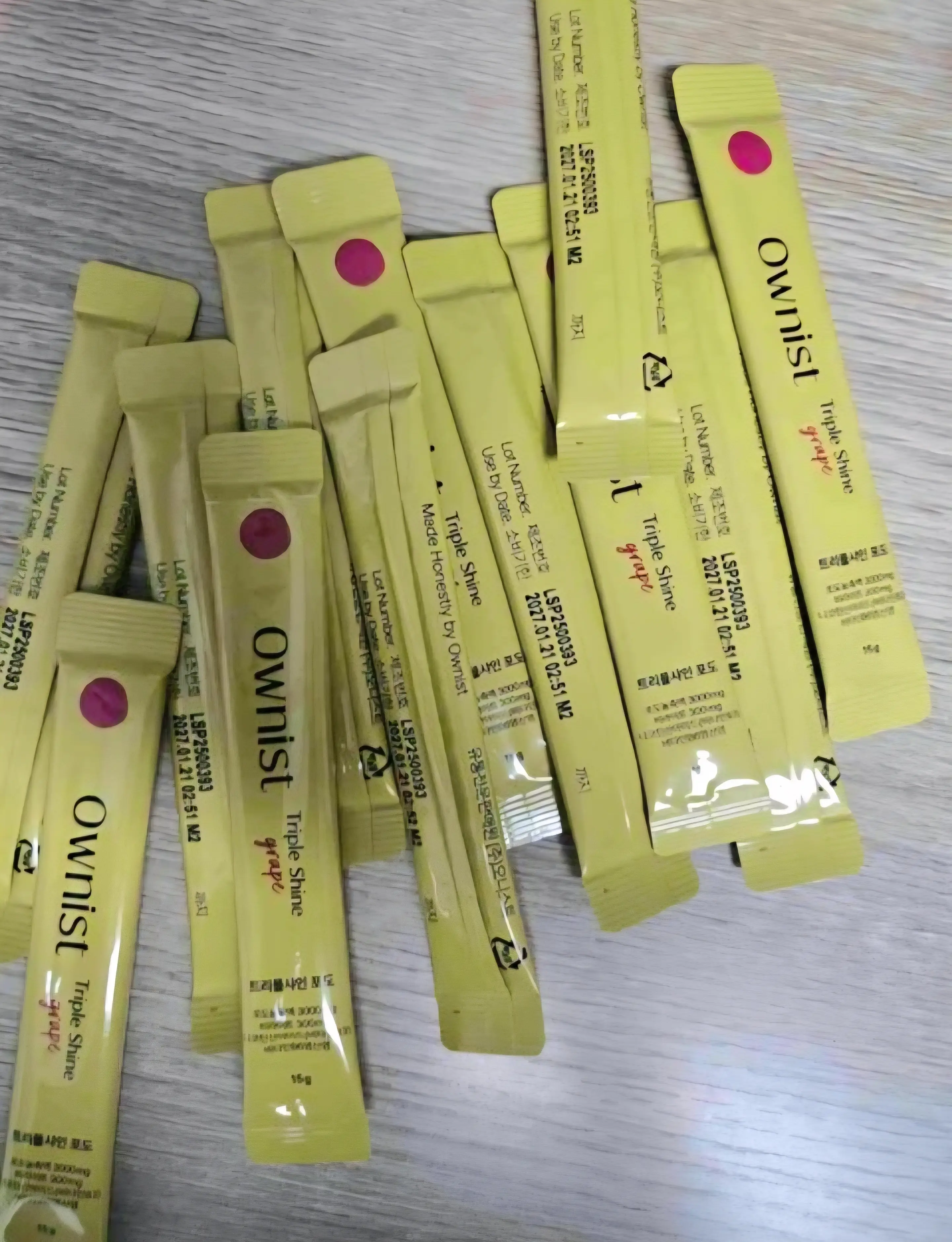 선택된 언니의파우치 리뷰 이미지 - [트리플 샤인 포도]