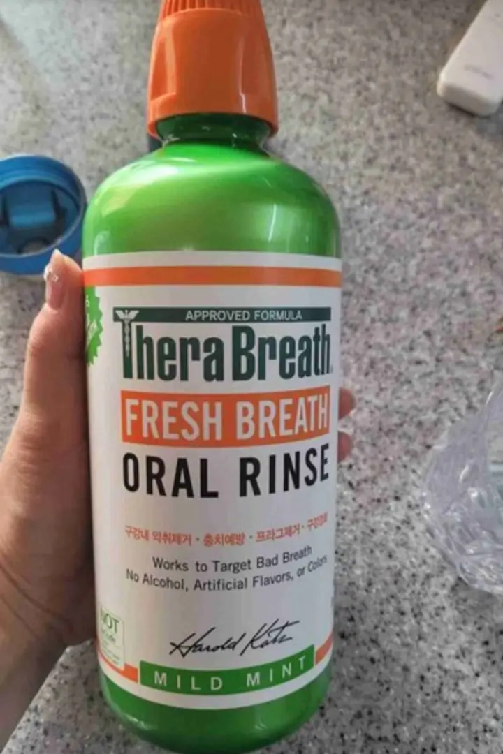 선택된 언니의파우치 리뷰 이미지 - [오랄린스 마일드민트]