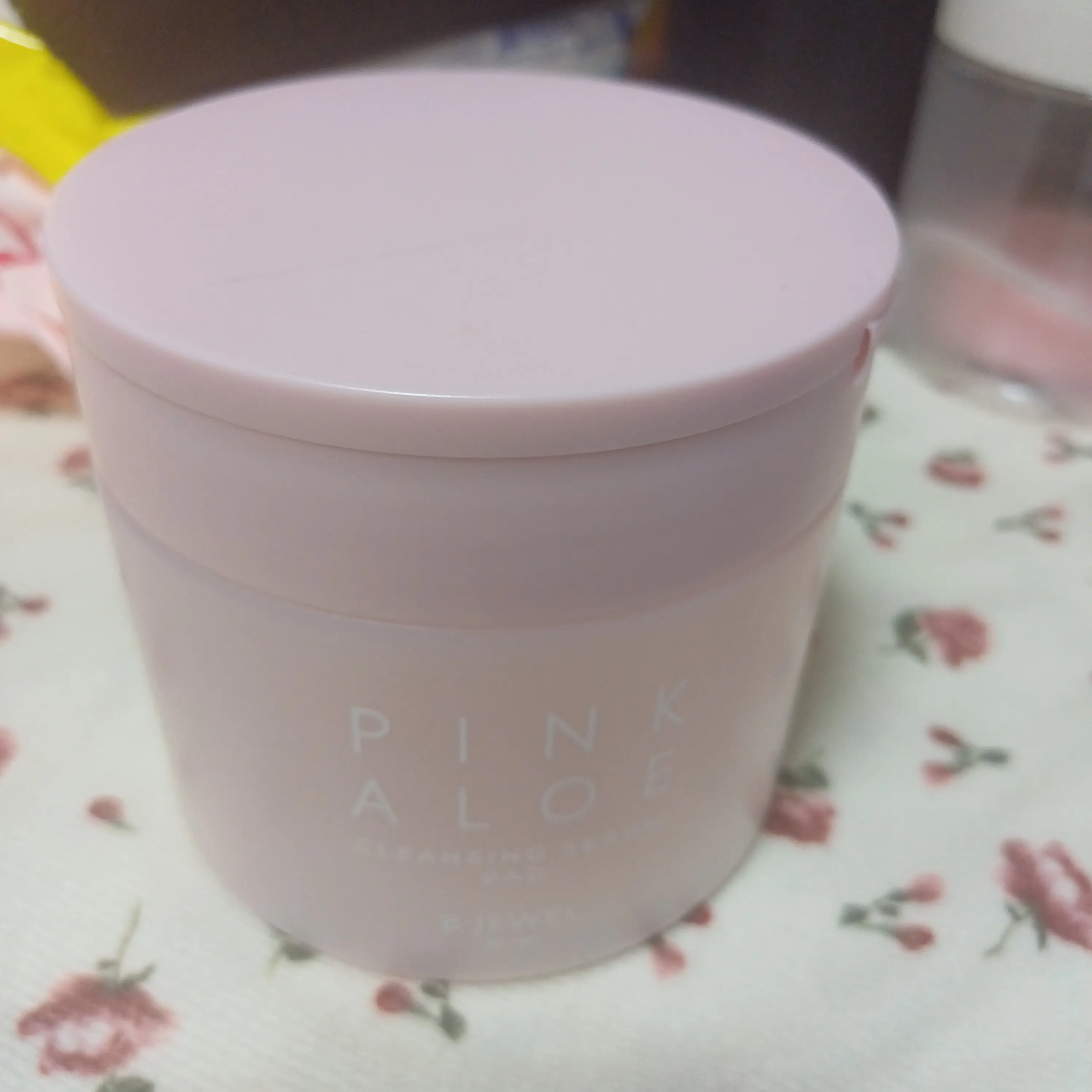 선택된 언니의파우치 리뷰 이미지 - [핑크알로에 클렌징 세럼 패드]