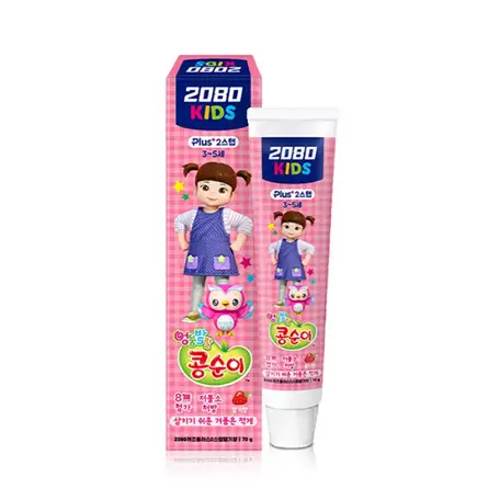 키즈 2스텝 엉뚱발랄콩순이 치약