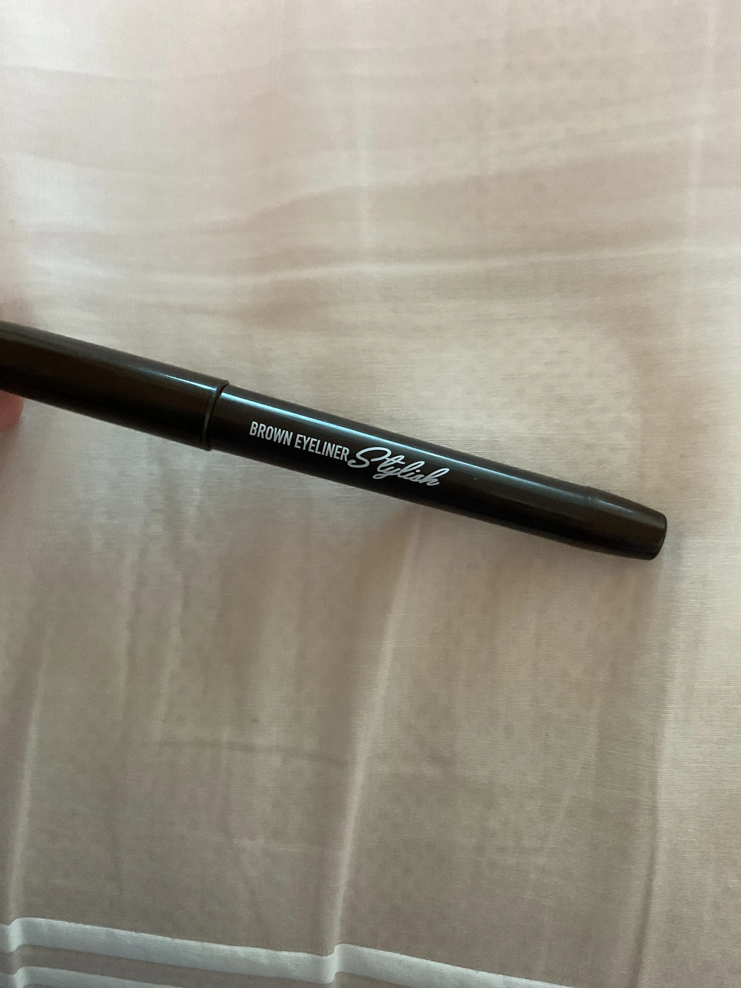 선택된 언니의파우치 리뷰 이미지 - [스타일리쉬 붓펜 아이라이너 [브라운]]
