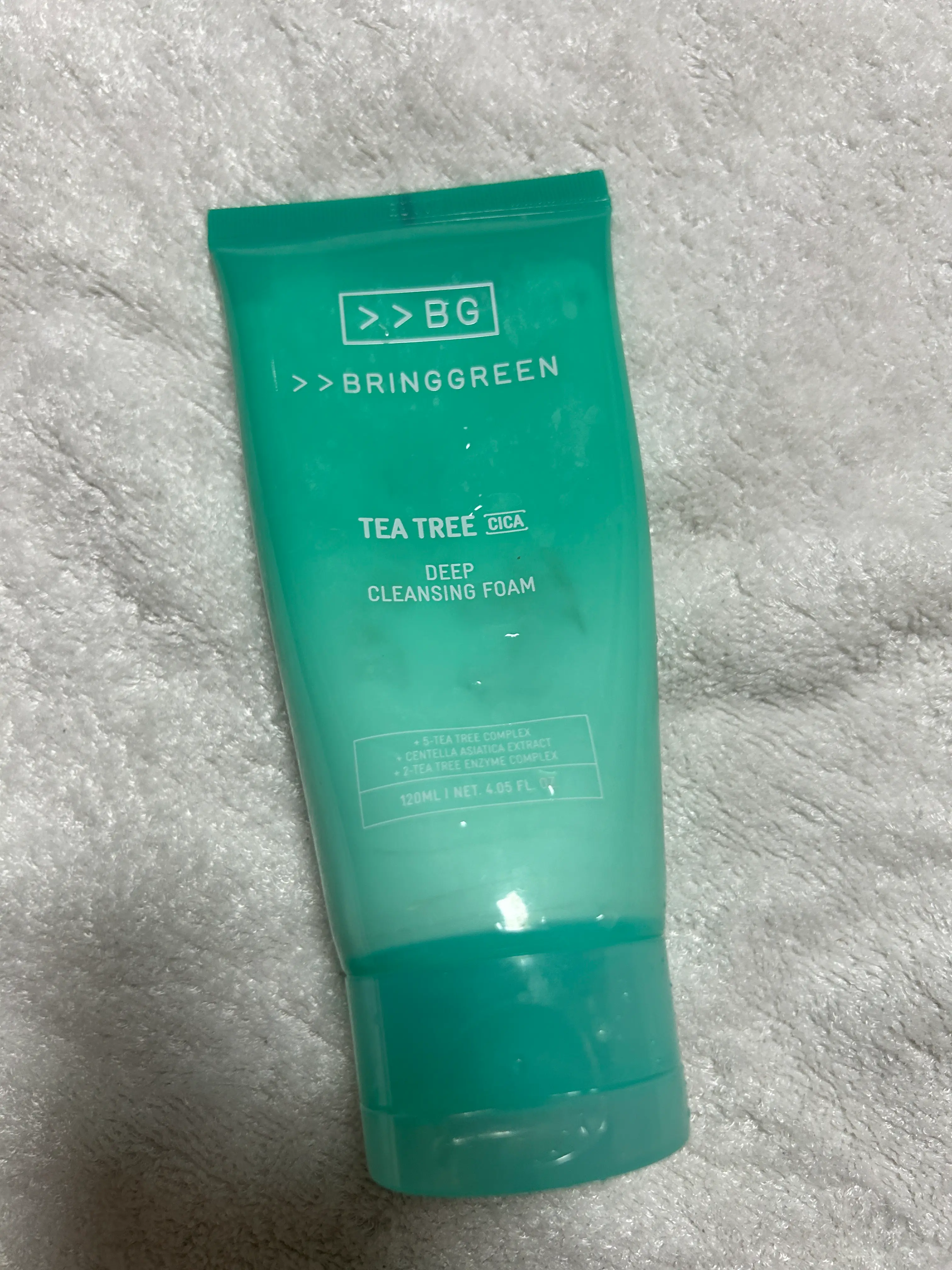선택된 언니의파우치 리뷰 이미지 - [티트리 시카 딥 클렌징폼]