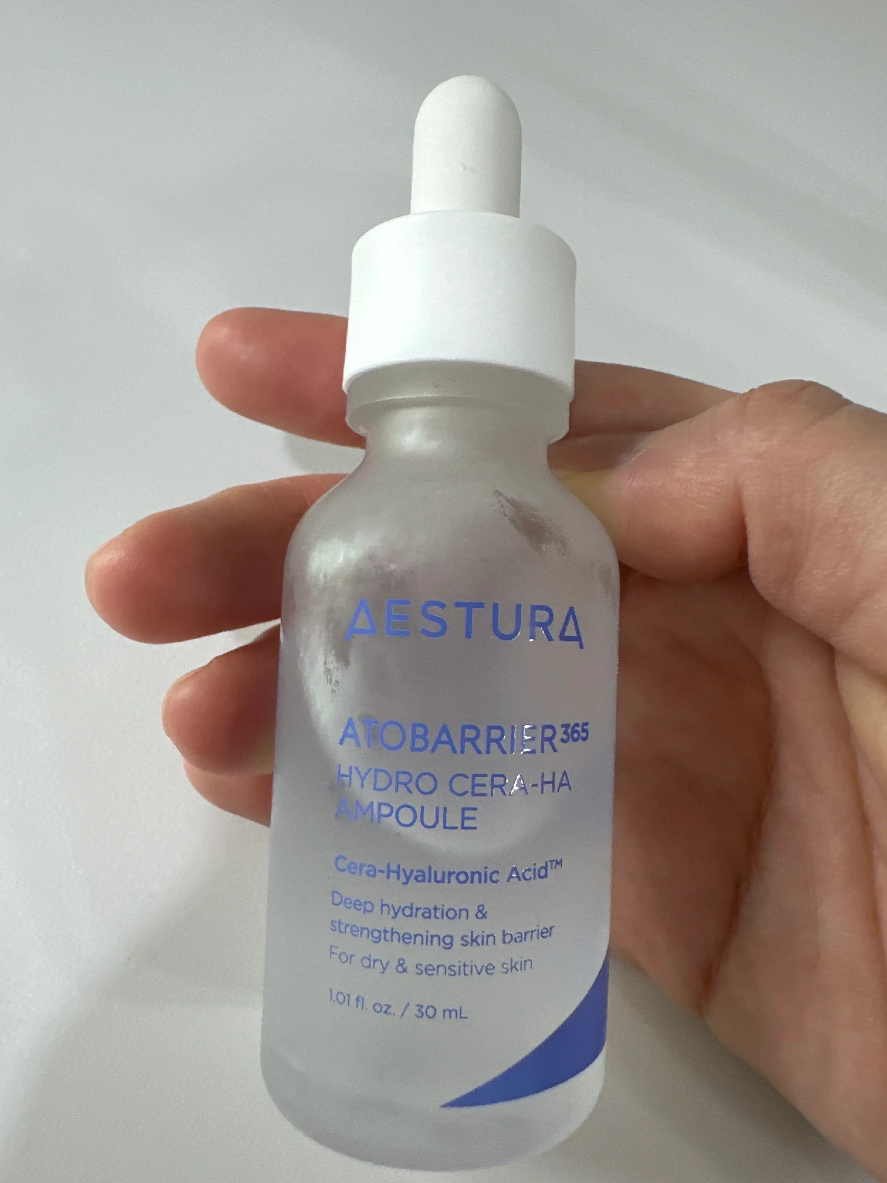 선택된 언니의파우치 리뷰 이미지 - [아토베리어365 세라 히알 속수분 앰플]