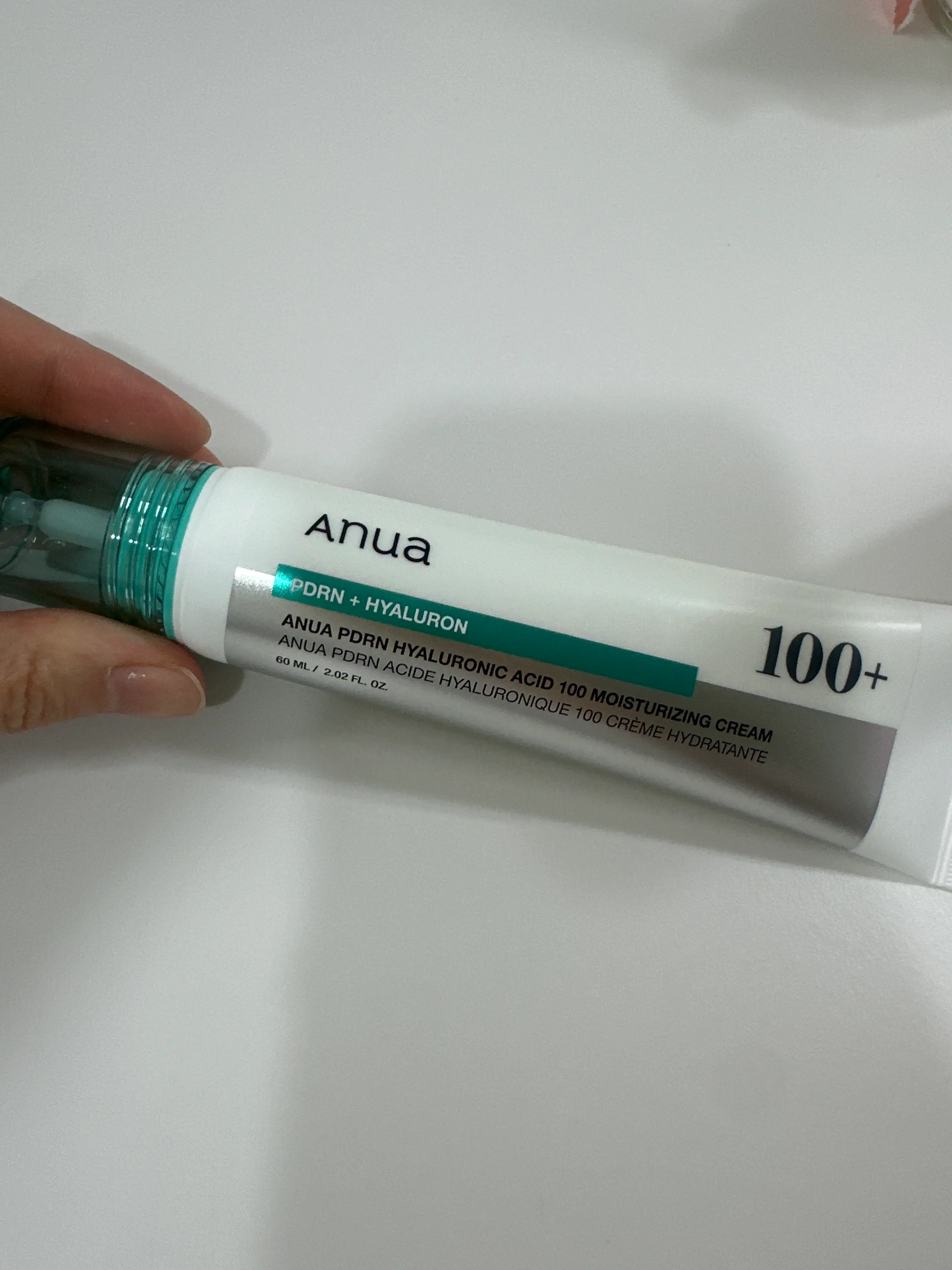 선택된 언니의파우치 리뷰 이미지 - [피디알엔 히알루론산100 수분 크림]