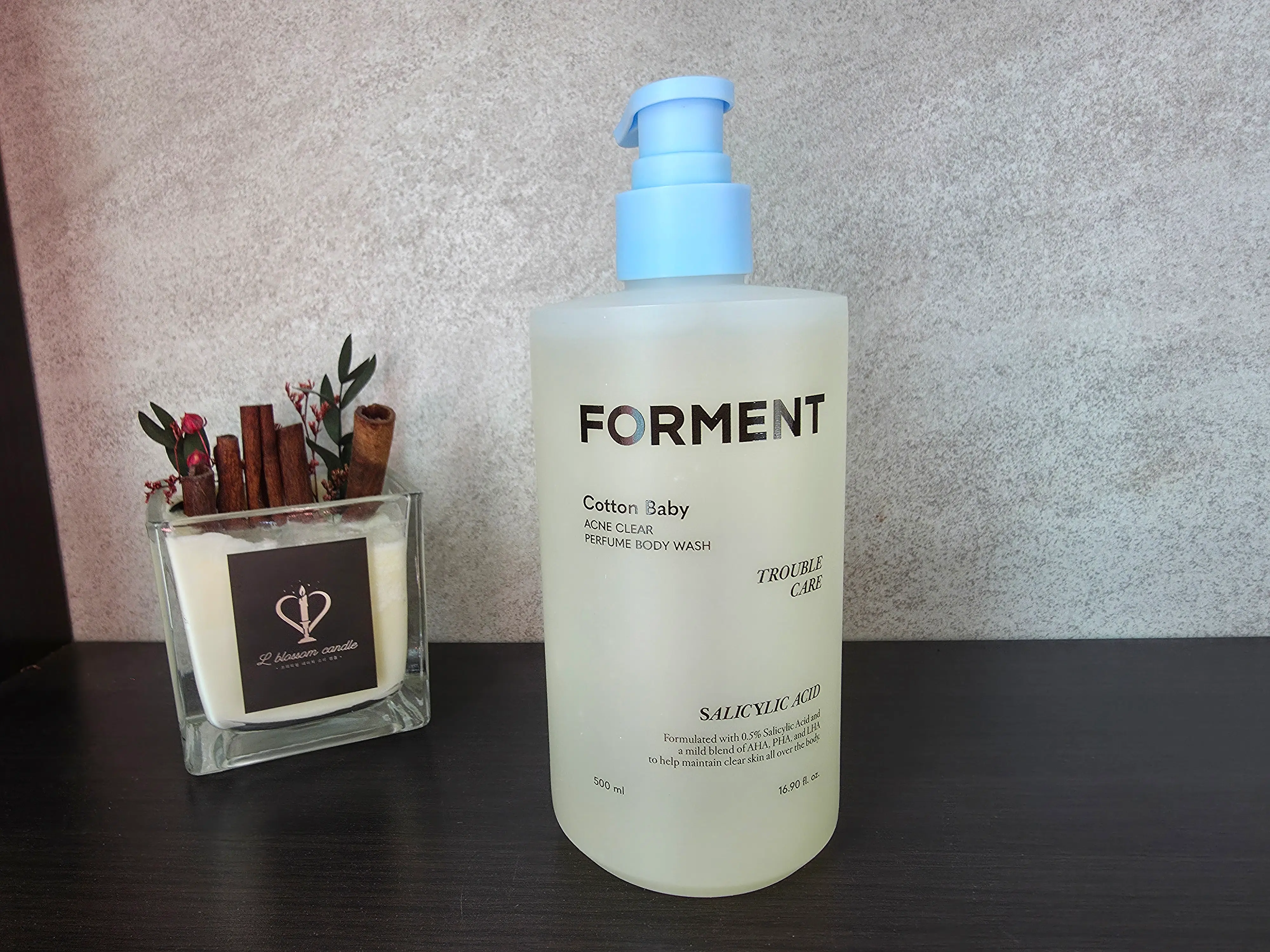 선택된 언니의파우치 리뷰 이미지 - [아크네 퍼퓸 바디워시 코튼베이비]