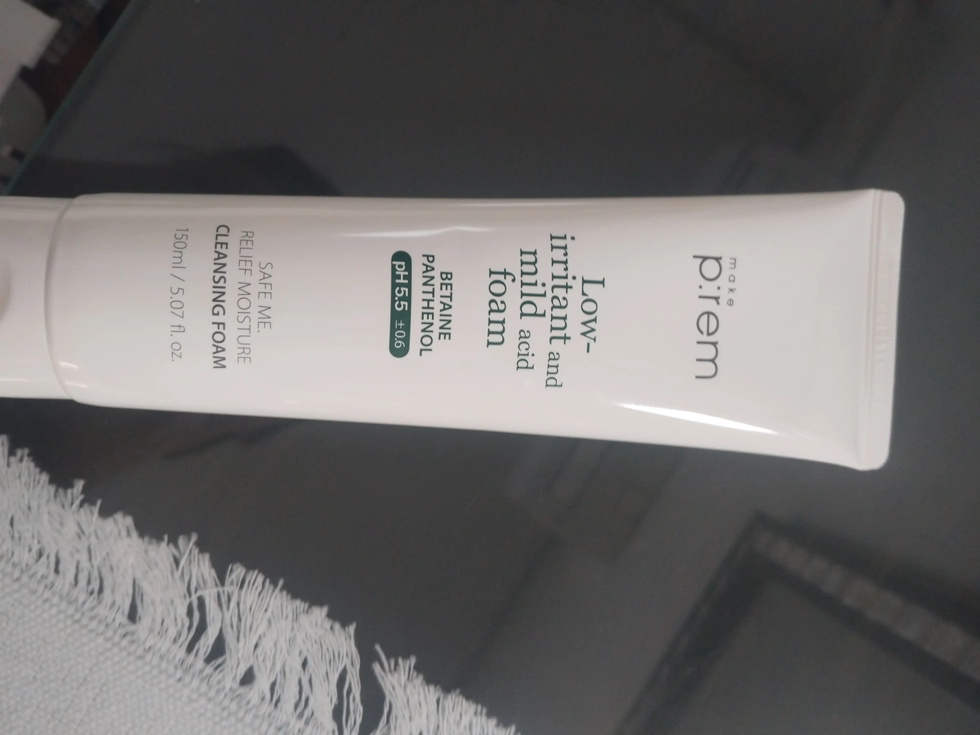 선택된 언니의파우치 리뷰 이미지 - [세이프 미 릴리프 모이스처 클렌징 폼]