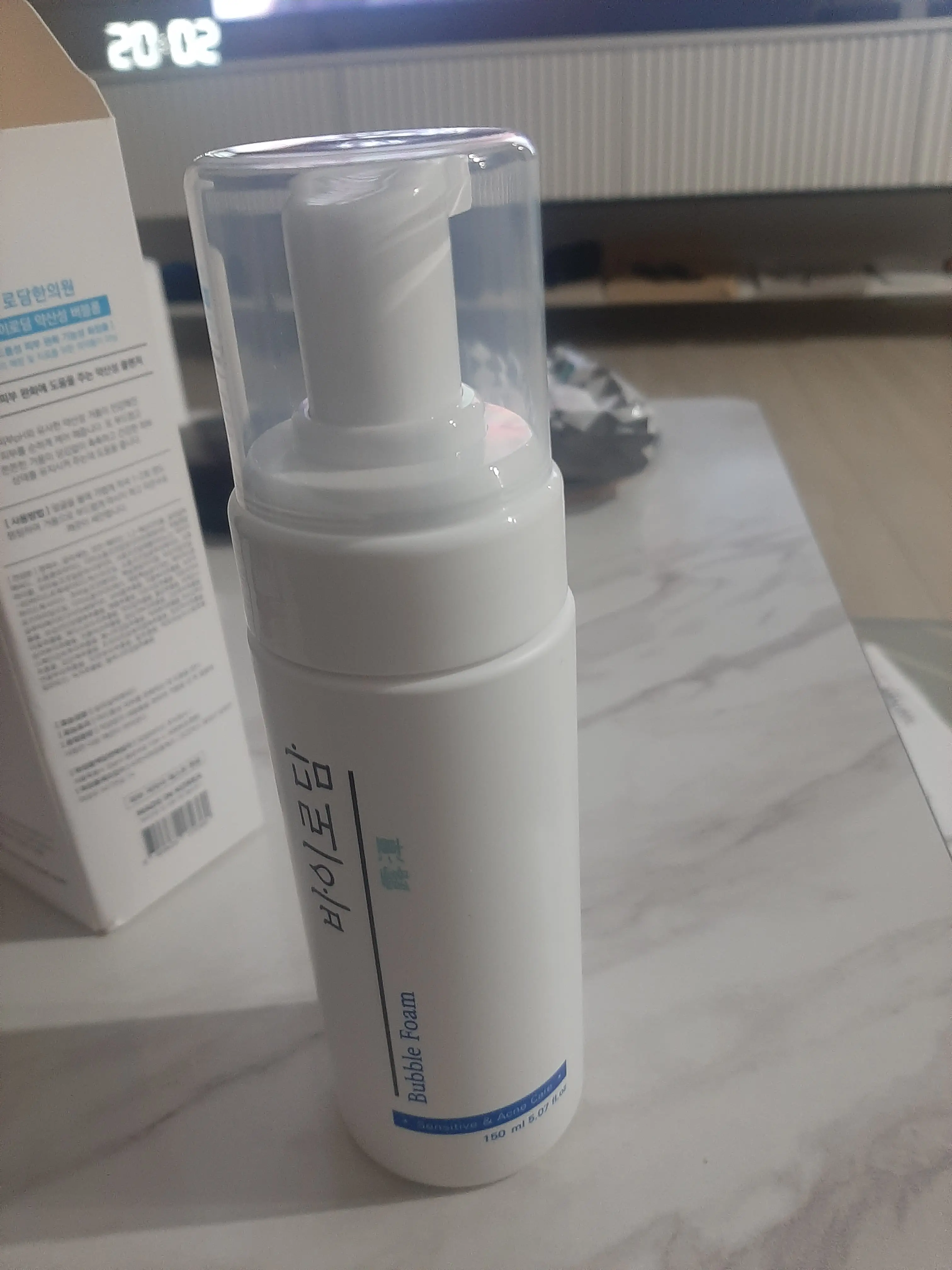 선택된 언니의파우치 리뷰 이미지 - [약산성 버블폼]