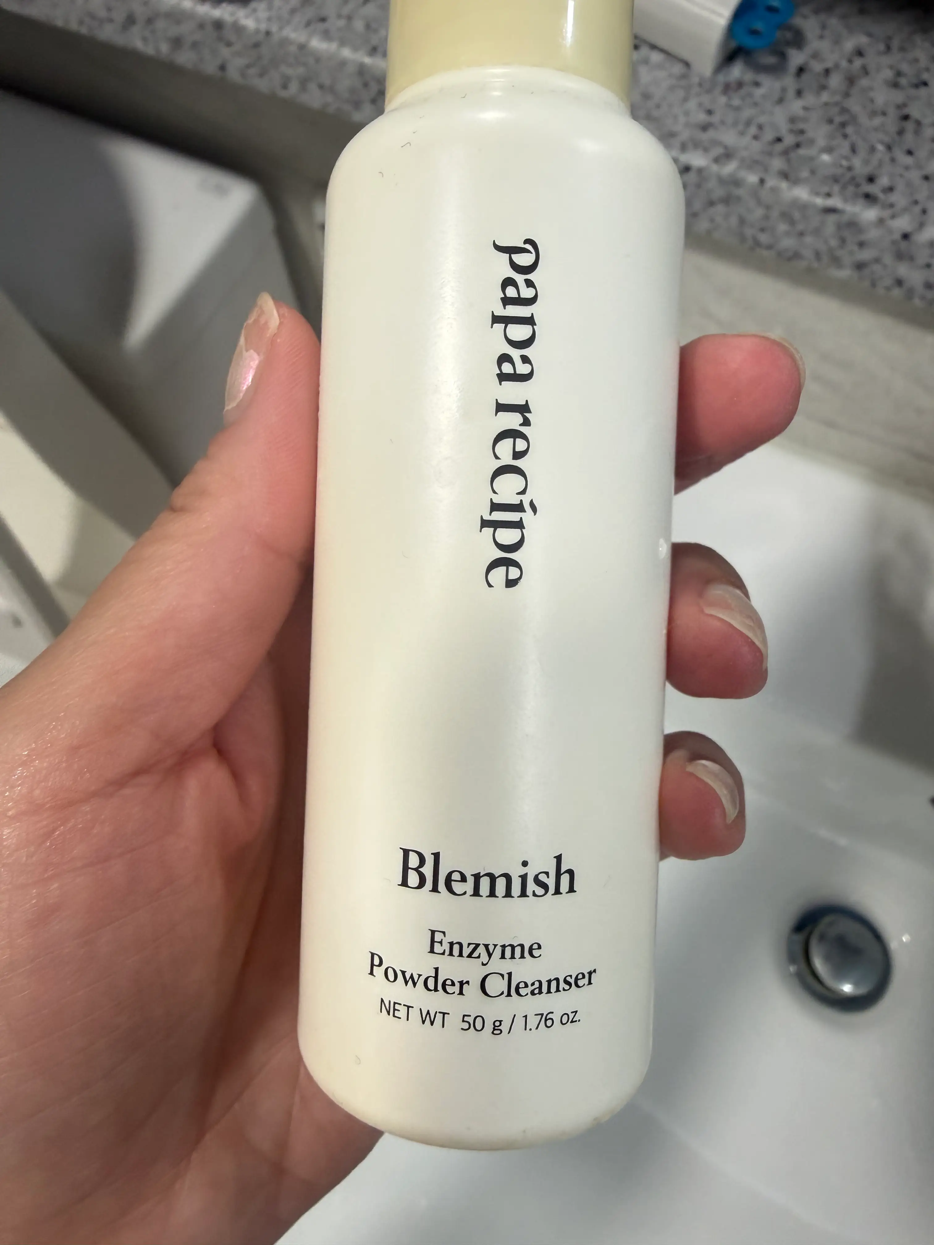 선택된 언니의파우치 리뷰 이미지 - [블레미쉬 효소 파우더 클렌저]