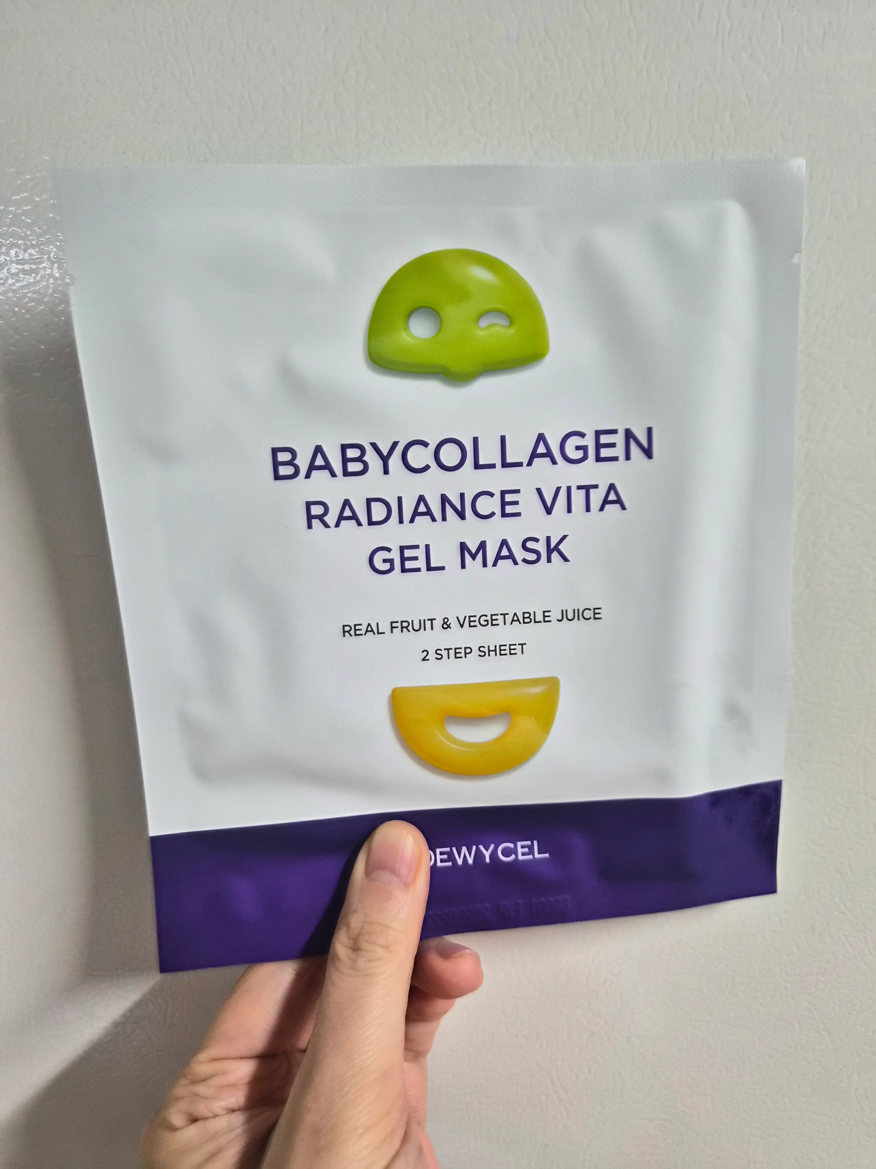 선택된 언니의파우치 리뷰 이미지 - [베이비콜라겐 레디언스 비타 겔 마스크]