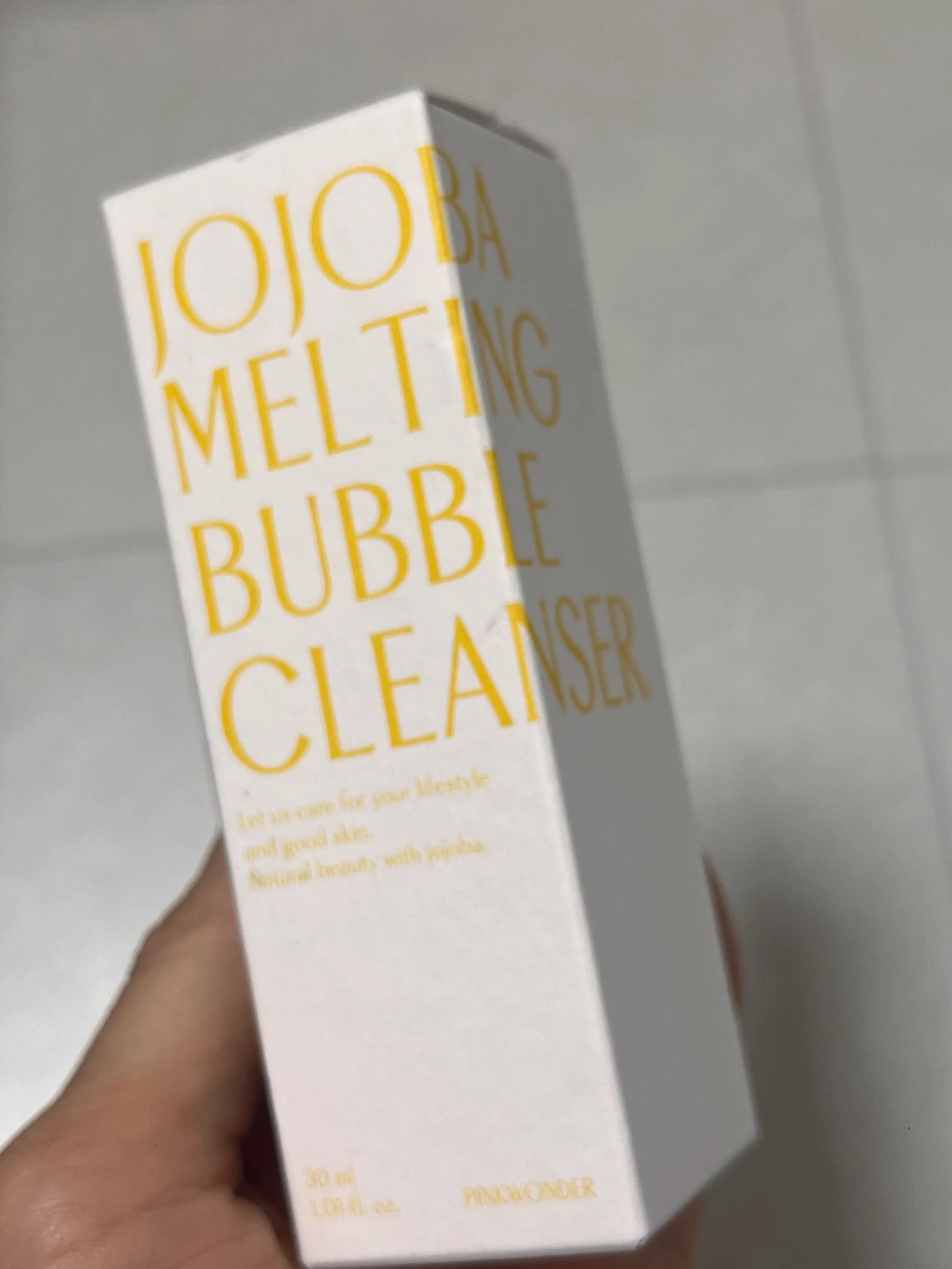 선택된 언니의파우치 리뷰 이미지 - [호호바 멜팅 버블 클렌저]