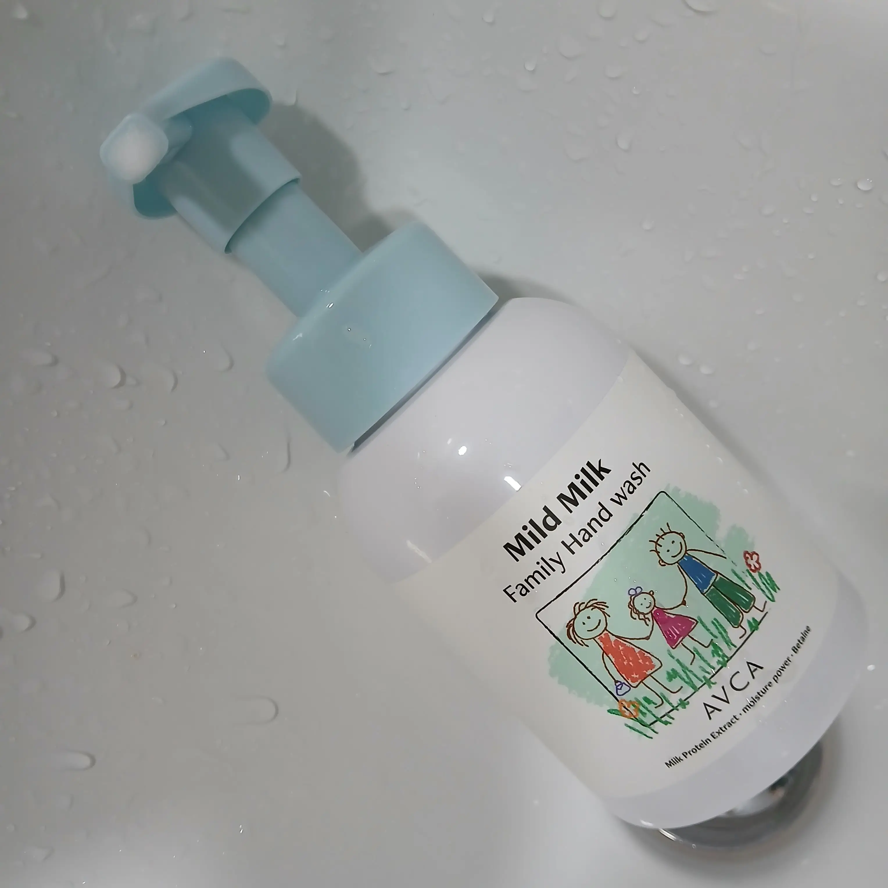 선택된 언니의파우치 리뷰 이미지 - [패밀리 핸드워시 순한우유향]