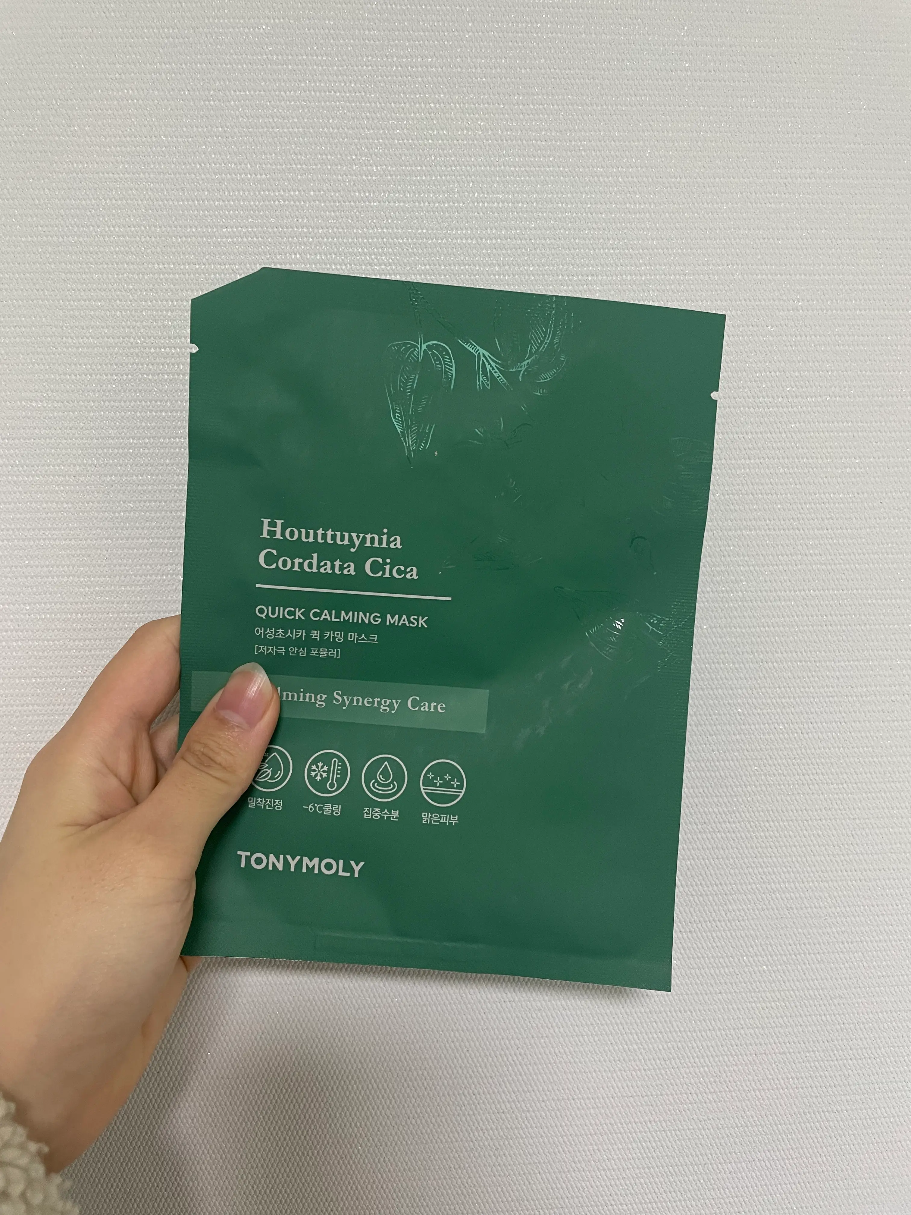 선택된 언니의파우치 리뷰 이미지 - [어성초시카 퀵 카밍 마스크]