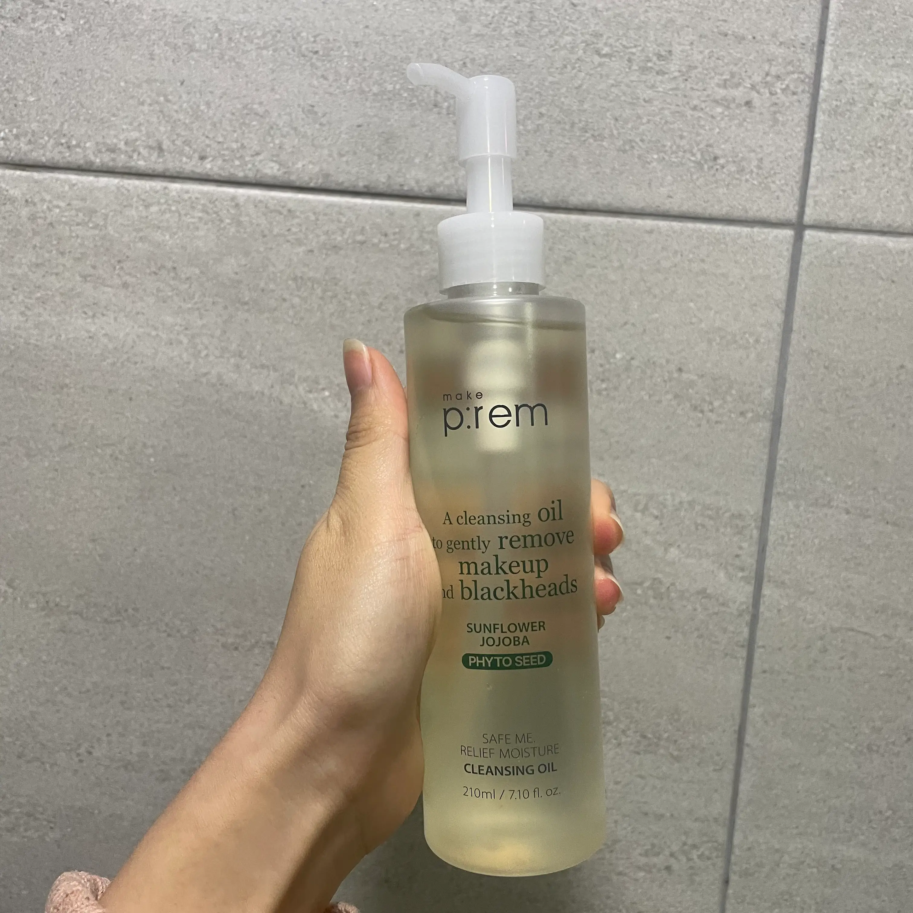 선택된 언니의파우치 리뷰 이미지 - [세이프 미 릴리프 모이스처 클렌징 오일]