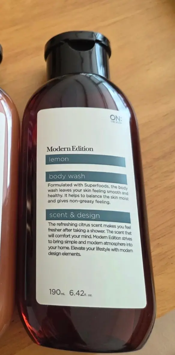 선택된 언니의파우치 리뷰 이미지 - [더내추럴 바디워시 레몬]